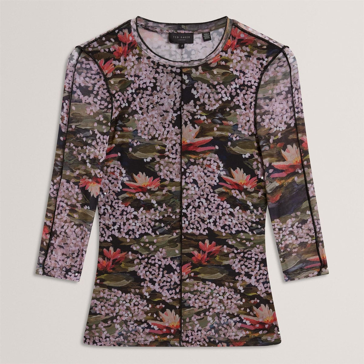 Ted Baker Baker Mesh Print Top