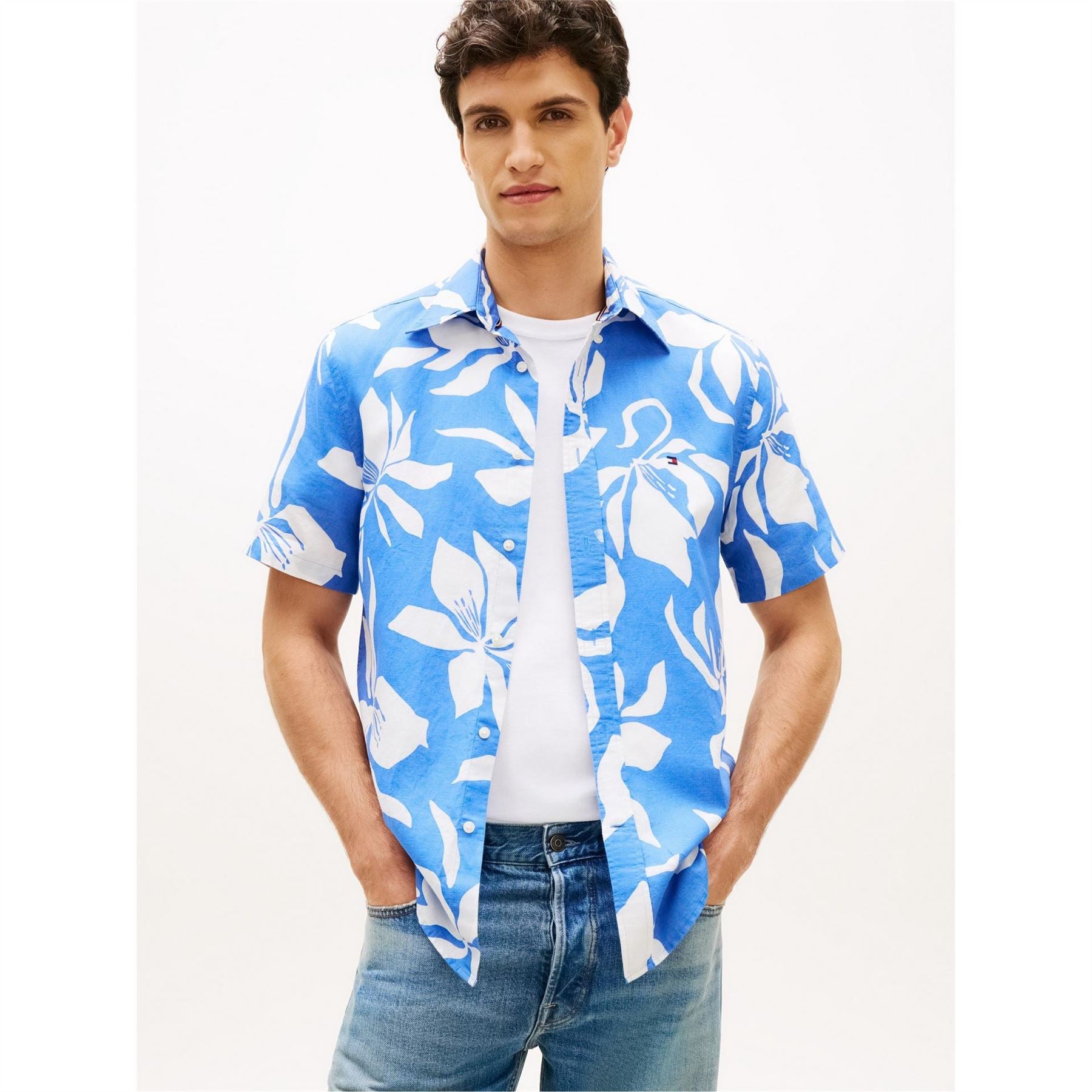 Tommy Hilfiger Patterned Short Sleeve Shirt