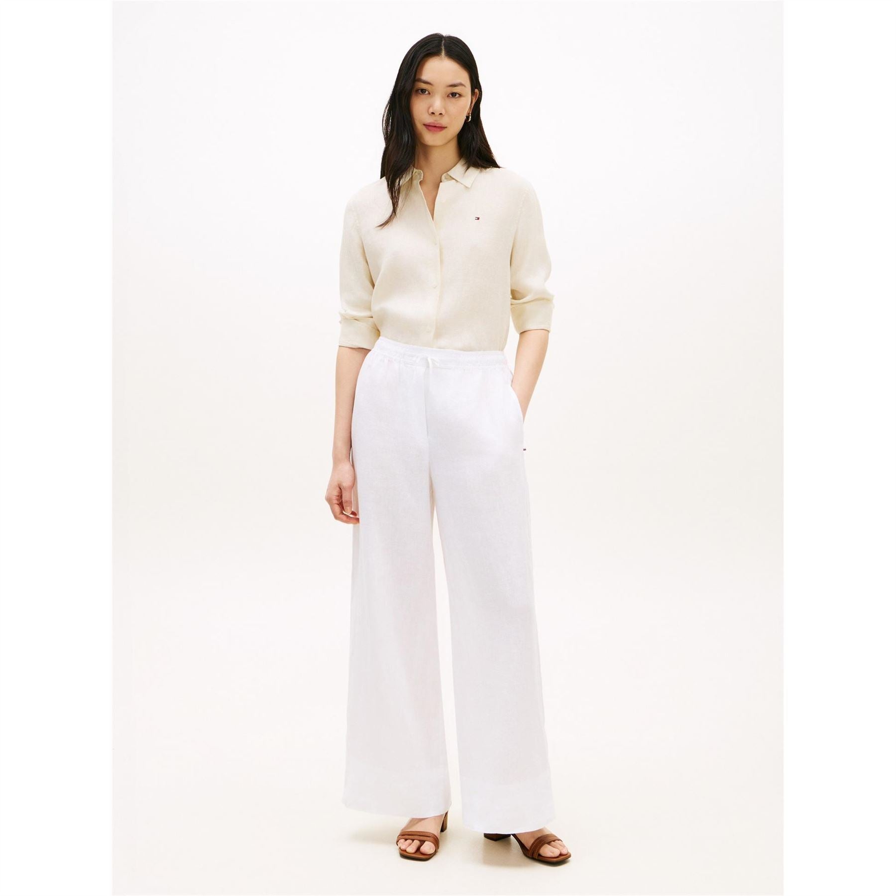 Tommy Hilfiger Wide Leg Trousers