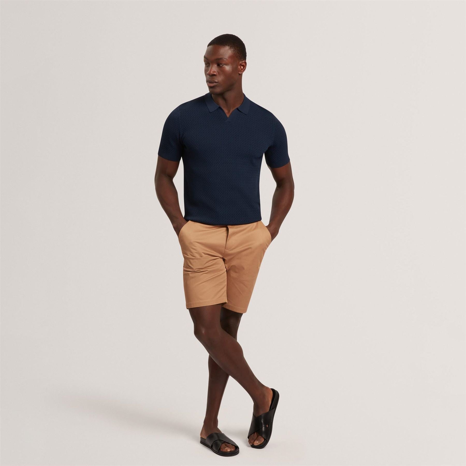 Ted Baker Ss Zzagstch Polo Sn62