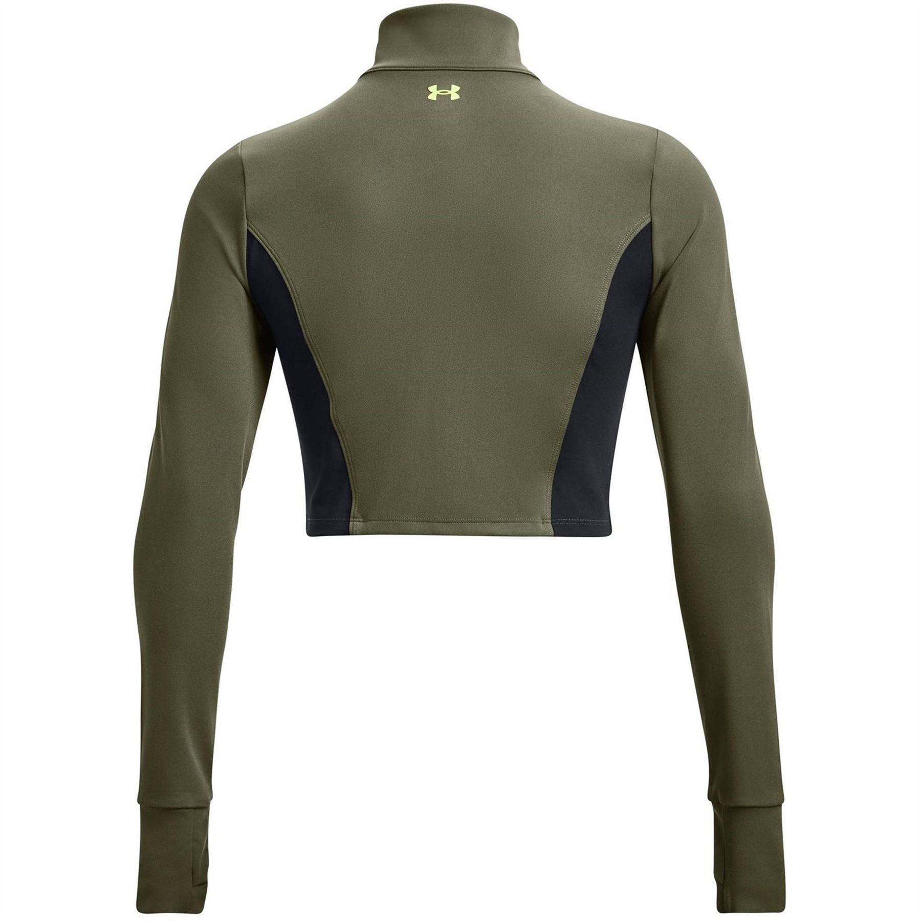 Under Armour Letsgo Cropped Mock Neck Slim Fit Sweatshirt