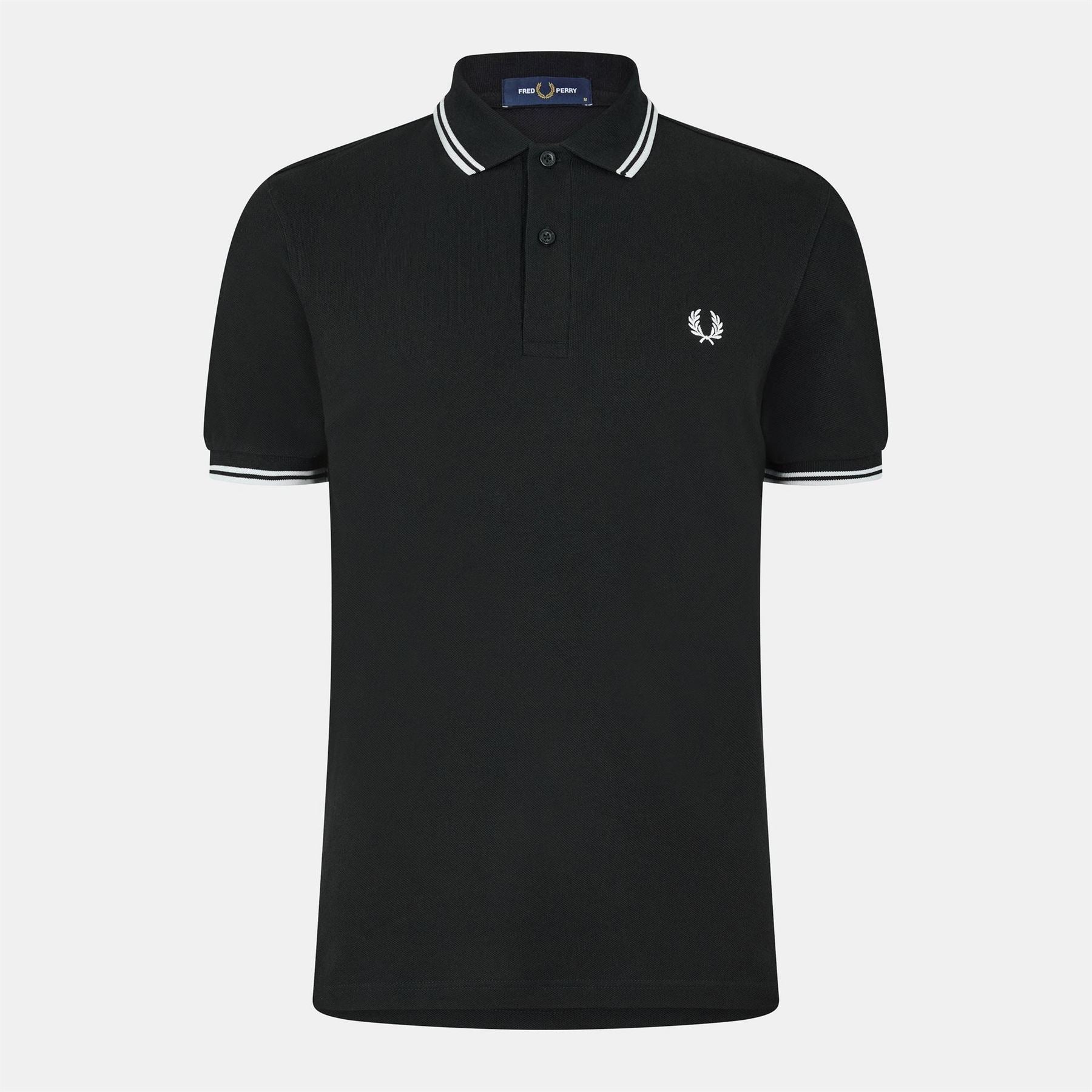Fred Perry Sleeve Twin Tipped Polo Shirt