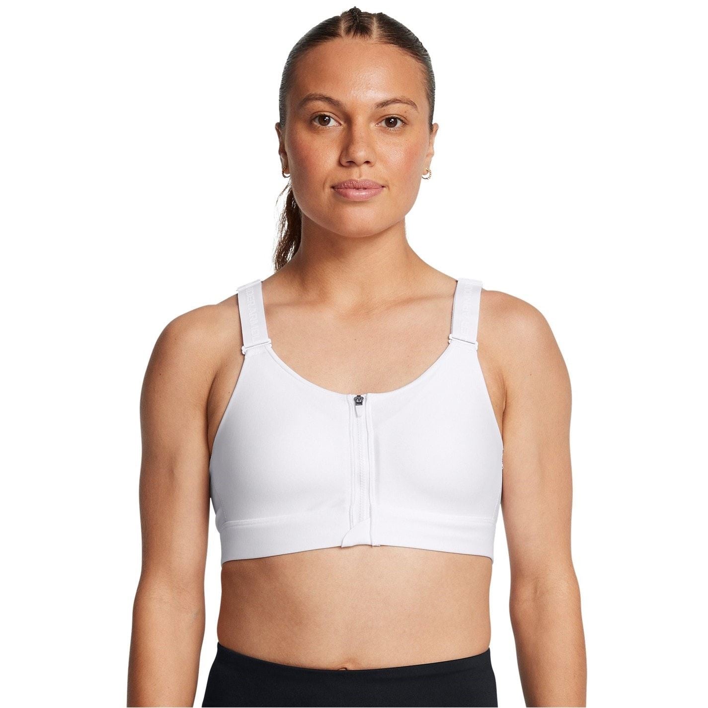 Under Armour Womens Armour Ua Infinity High Zip 2.0 Bra Impact Sports
