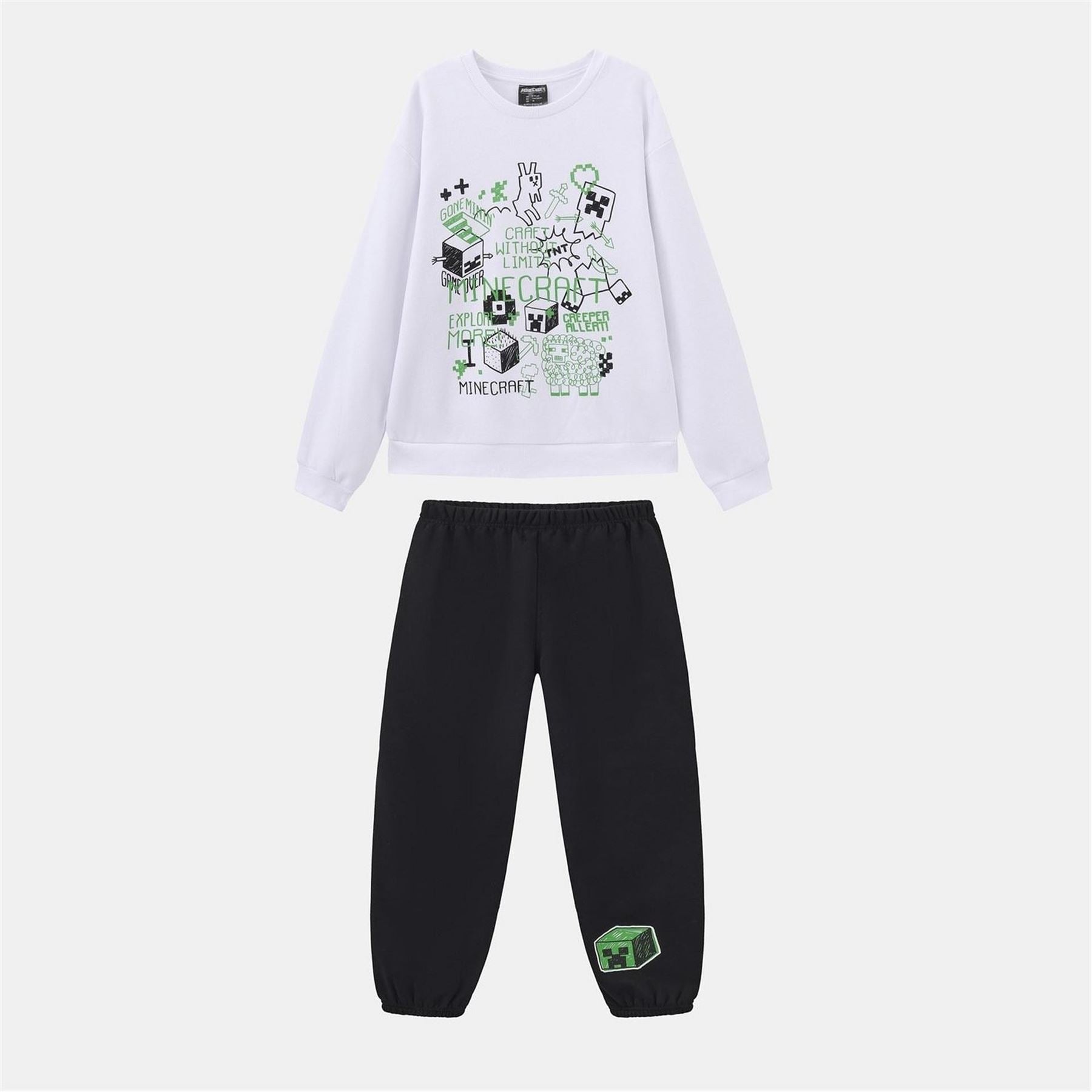 Character Crew Sweatshirt + Pants Set Juniors