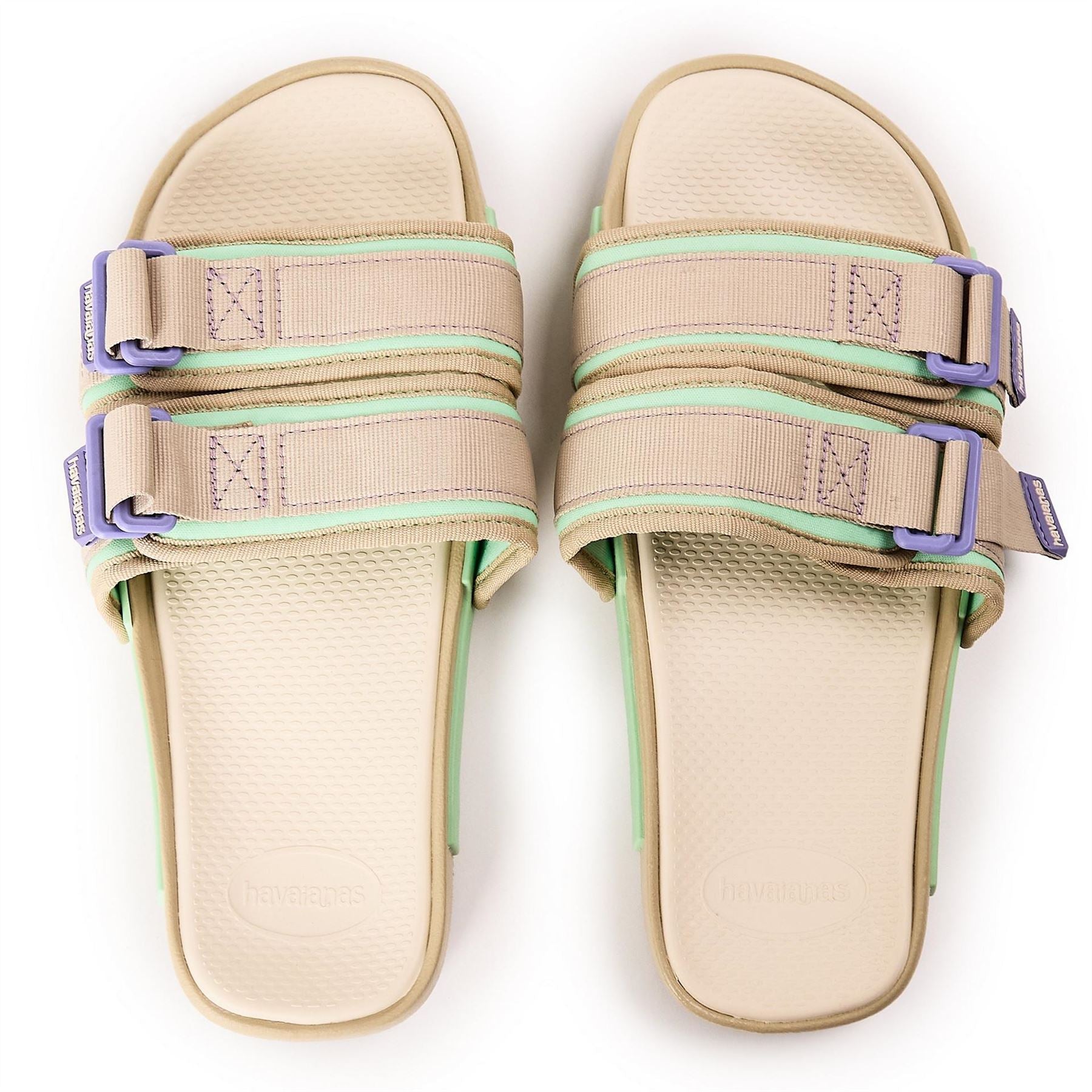 Havaianas Womens Hav. Slide Reloaded Beige 37 38 Flip Flops