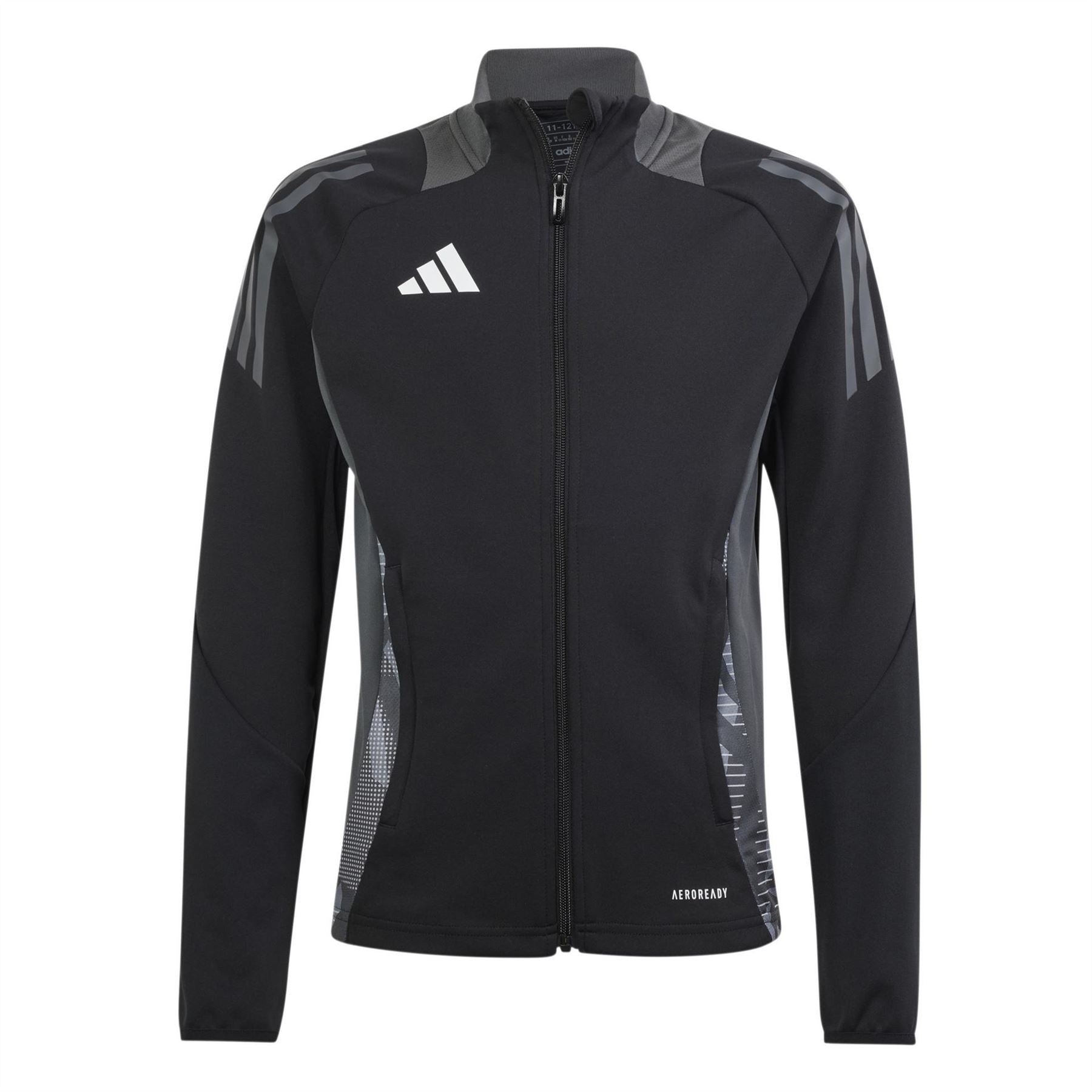 adidas Tiro24 Kids Funnel Neck Raglan Sleeve Athletic Top