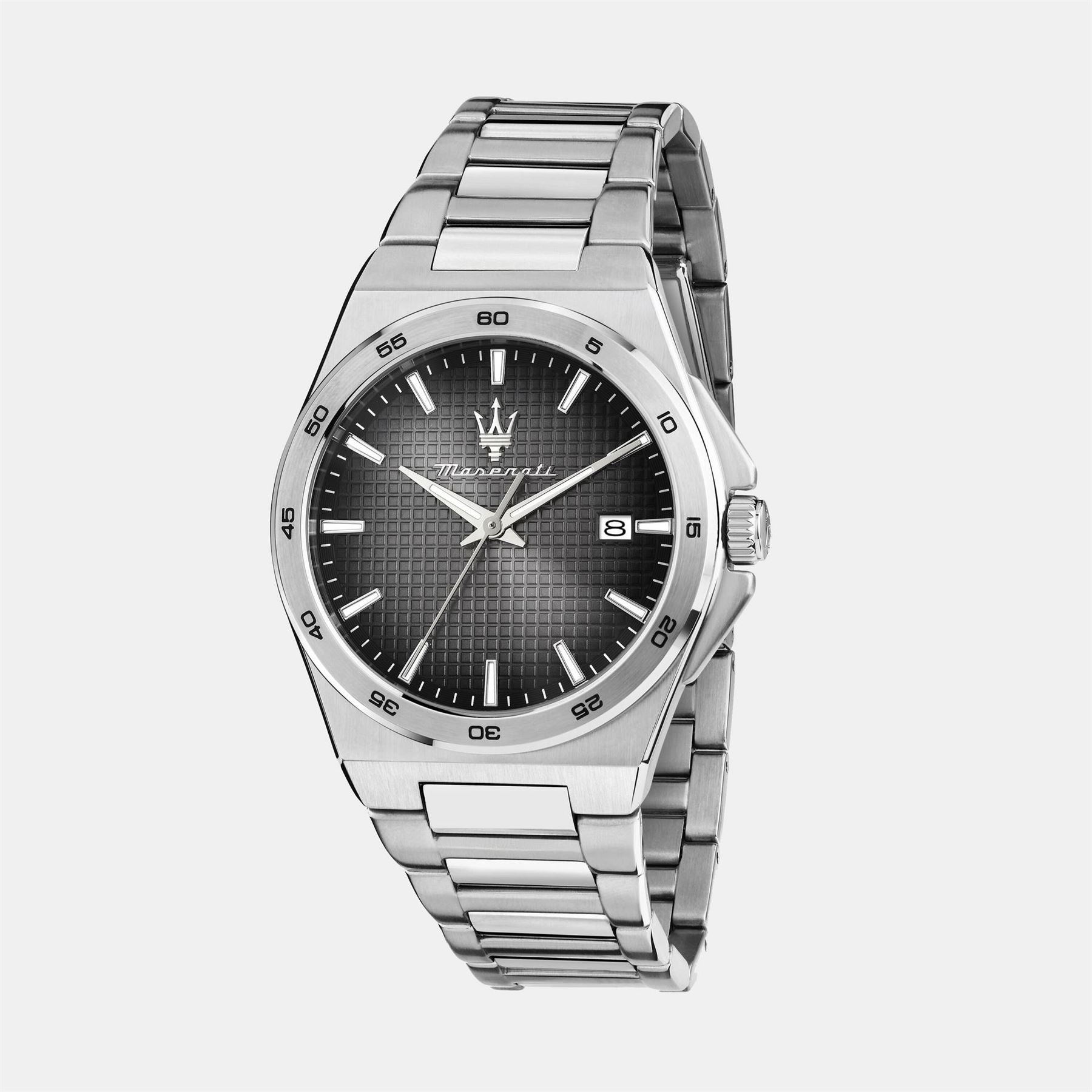 Maserati Velocita Dress Analogue Alligator Leather Strap Watch