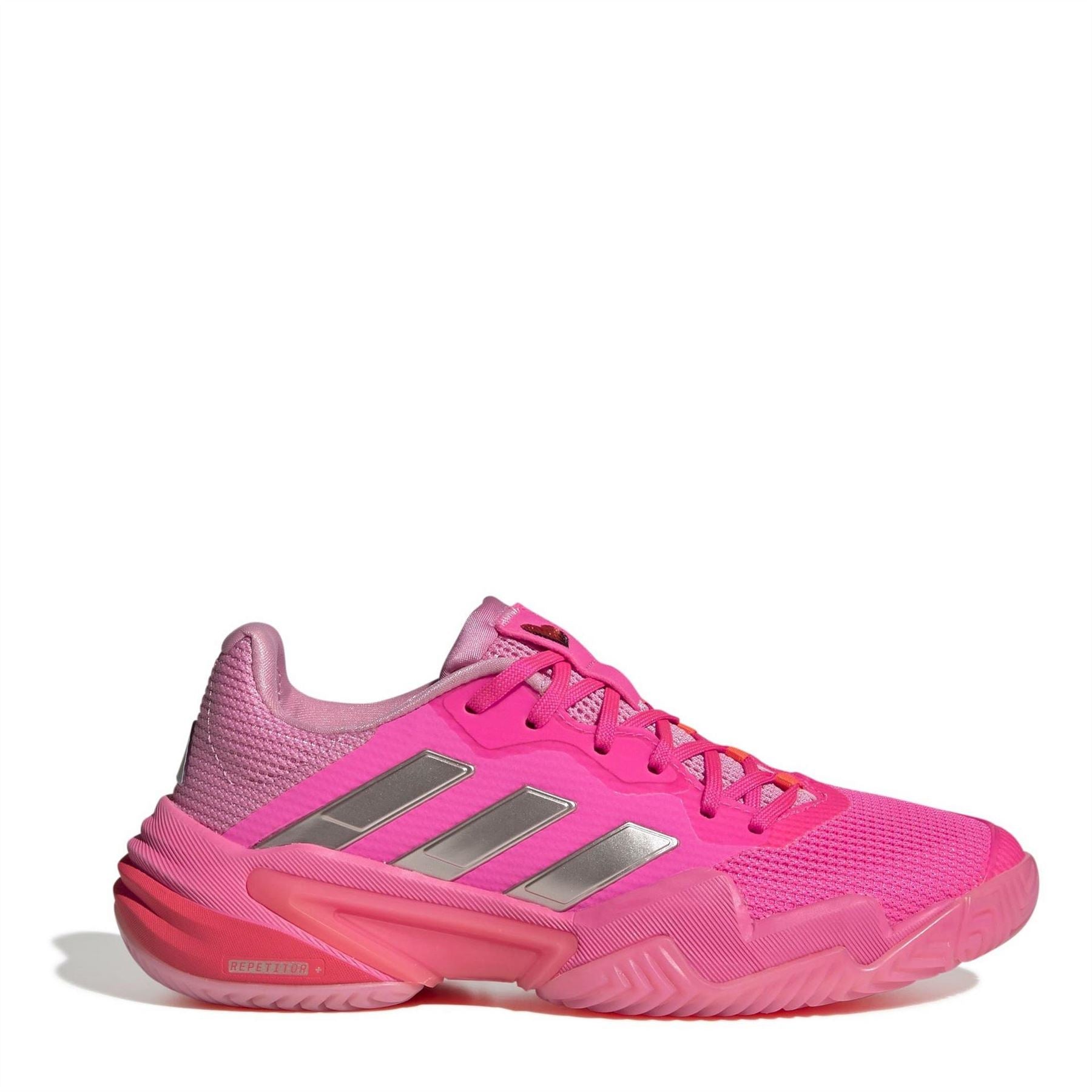 adidas Barricade Lace-Up Sneakers with Three Stripes