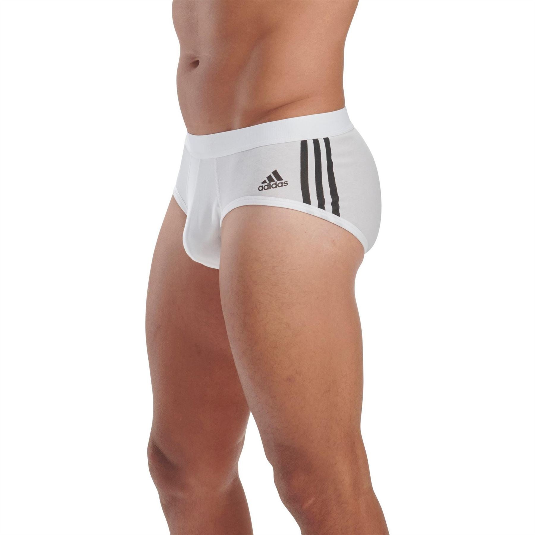 adidas Originals Originals Cotton Flex 3 Stripe Brief 3 Pack