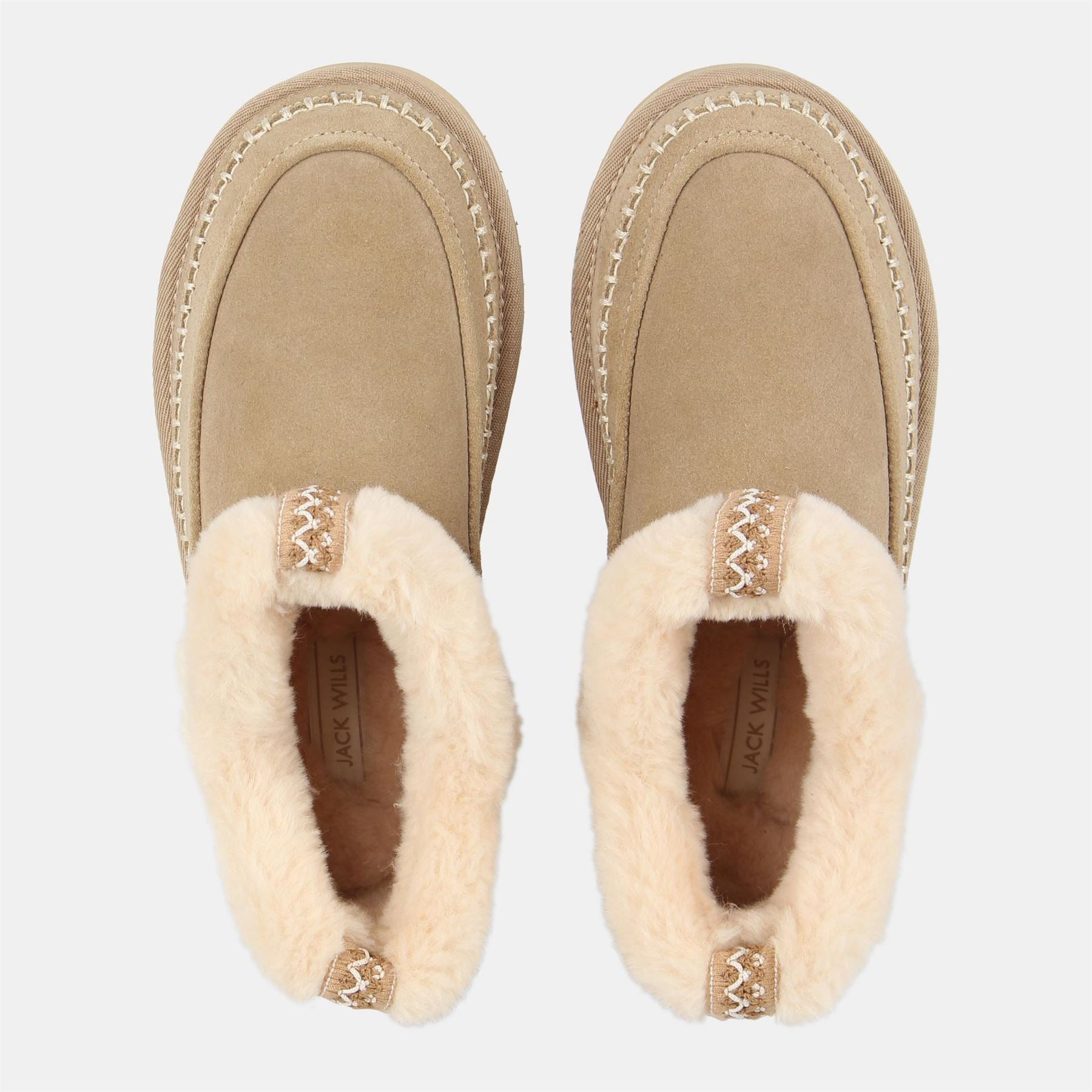 Jack Wills Solid Patterned Alpine Snug Boots