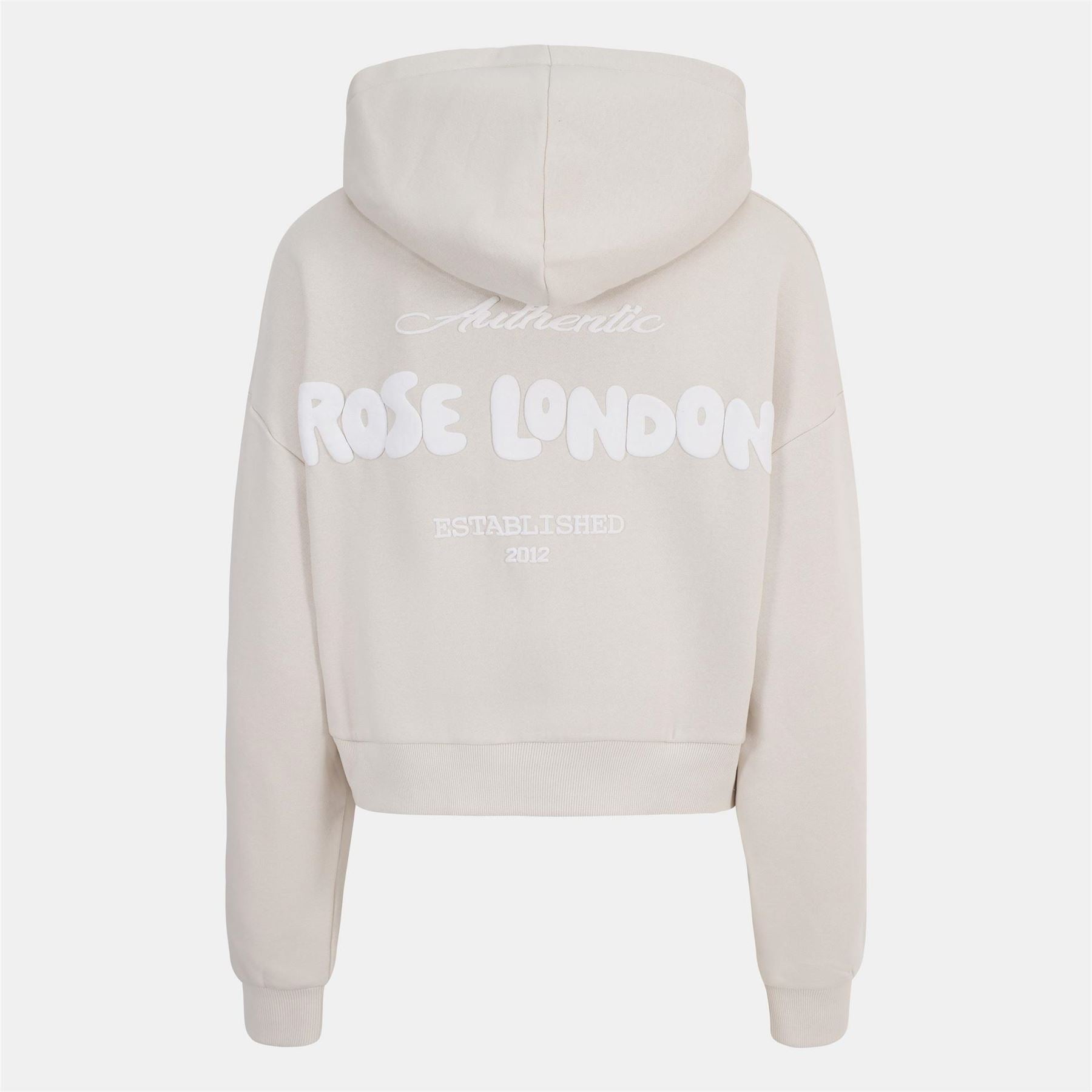 Rose London London Authentic Crop Hoodie