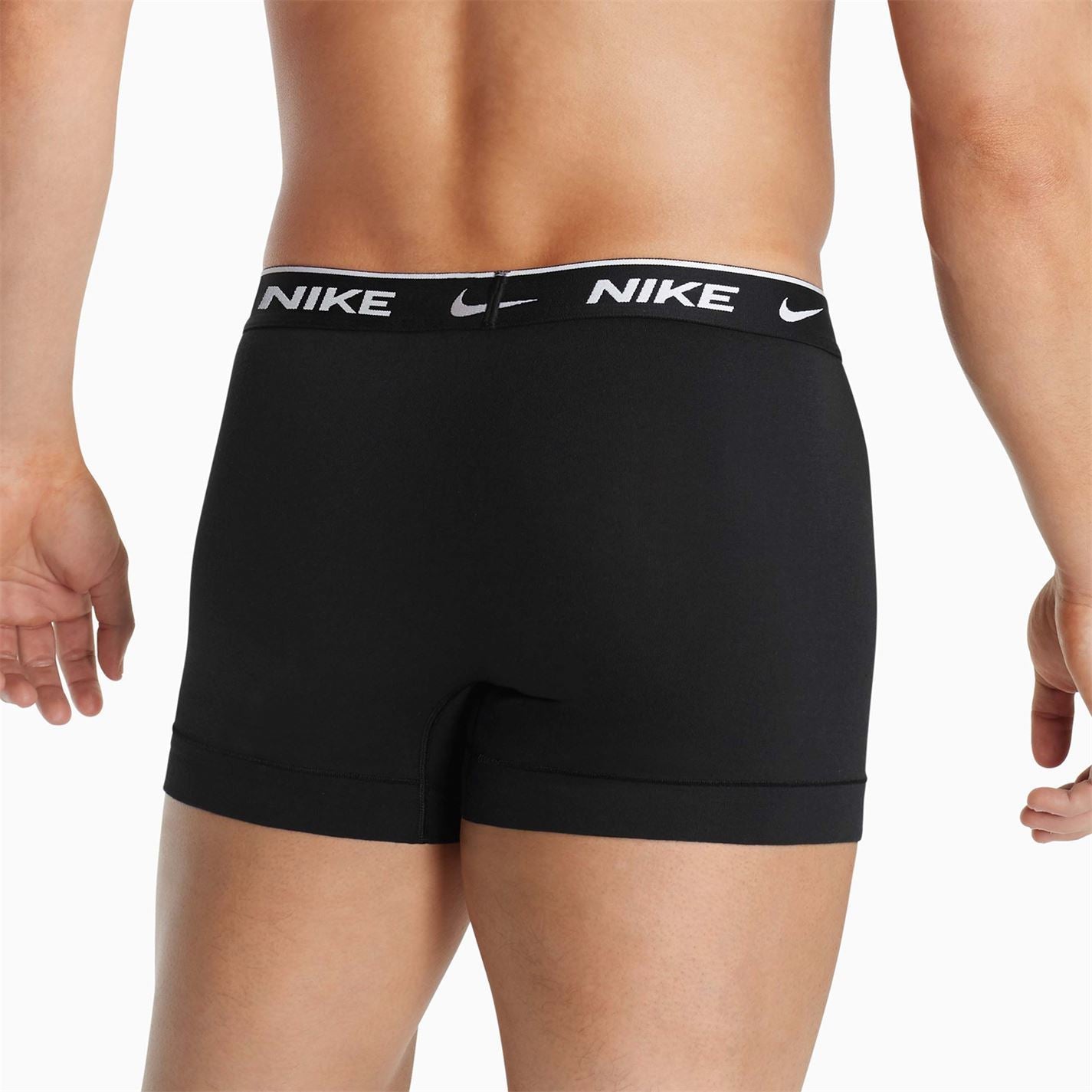 Nike Mens 3 Pack Everyday Cotton Trunks