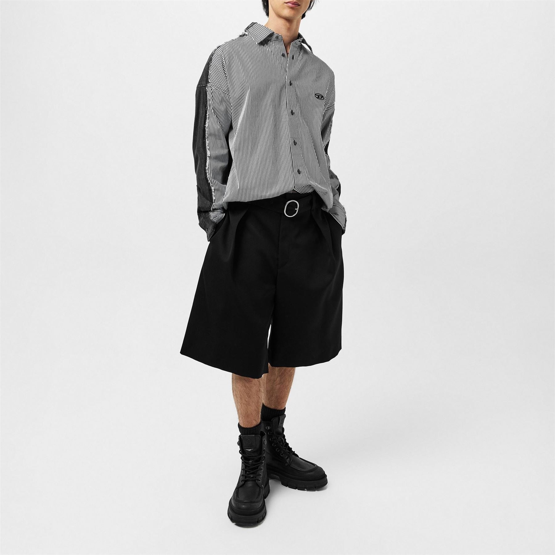 Diesel Short Sleeve Plain Shirt