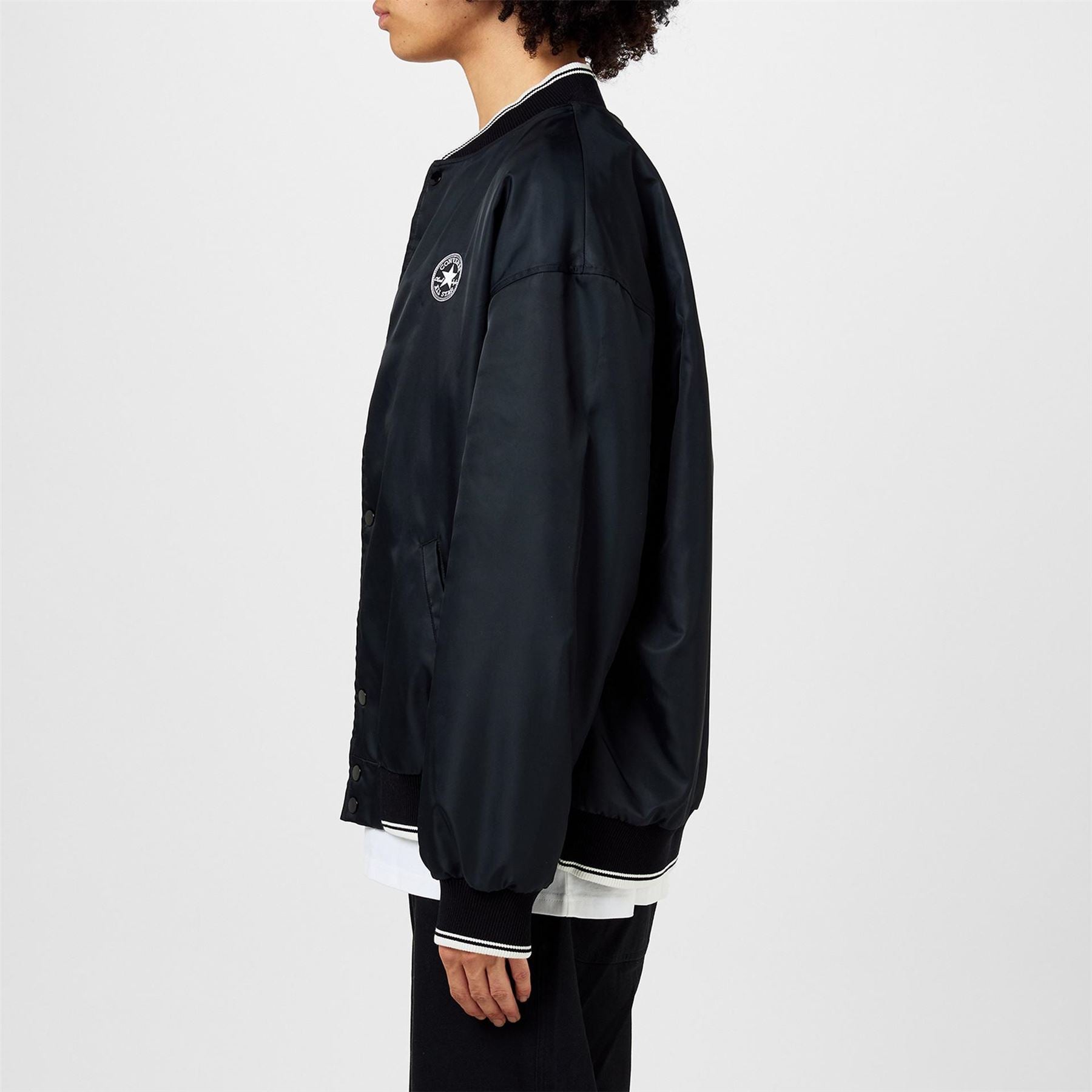 Converse Retro Snap Button Varsity Jacket