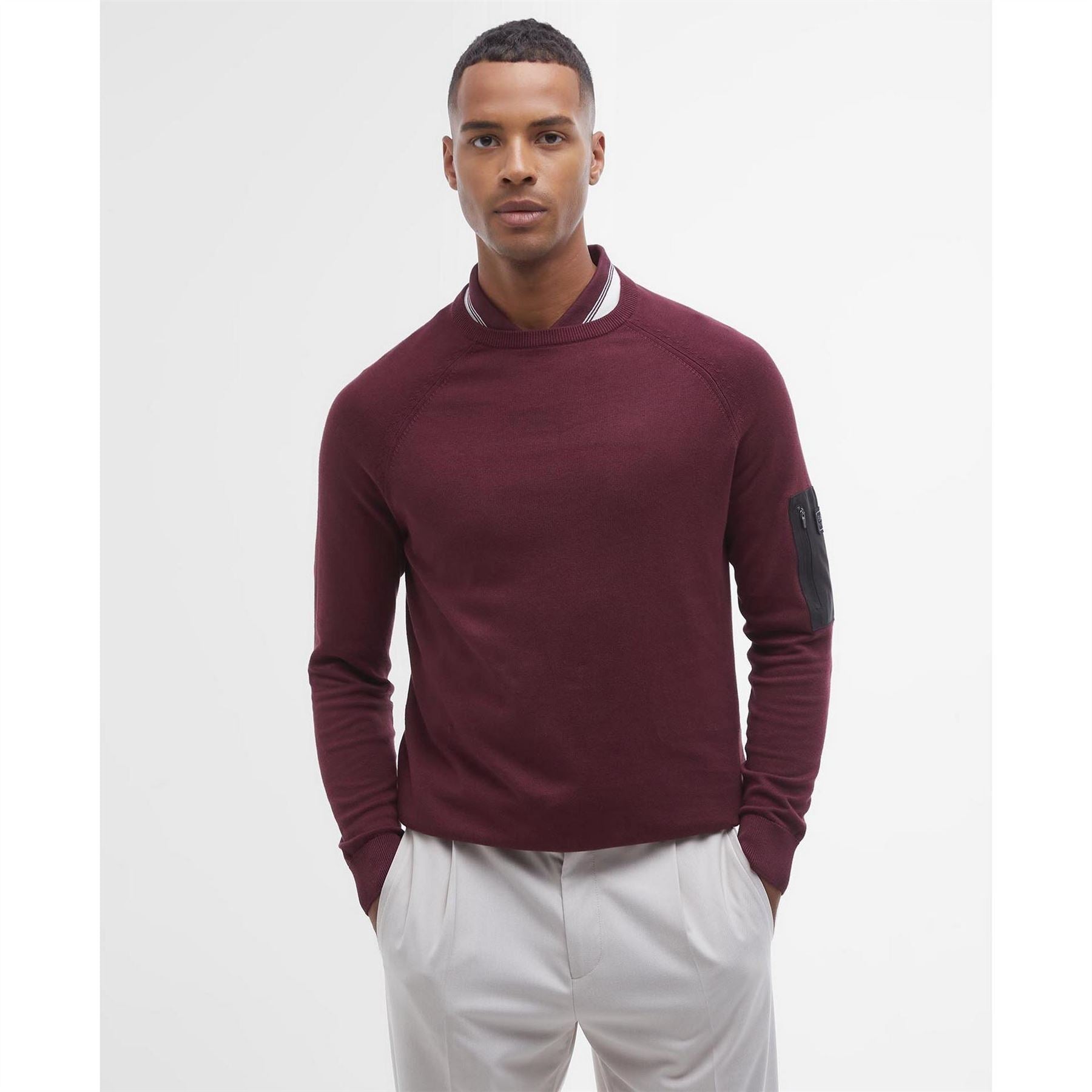 Barbour International Crew Neck Jumper