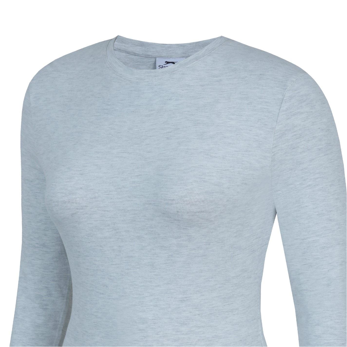 Slazenger Essentials Long Sleeve Slim Fit T-Shirt