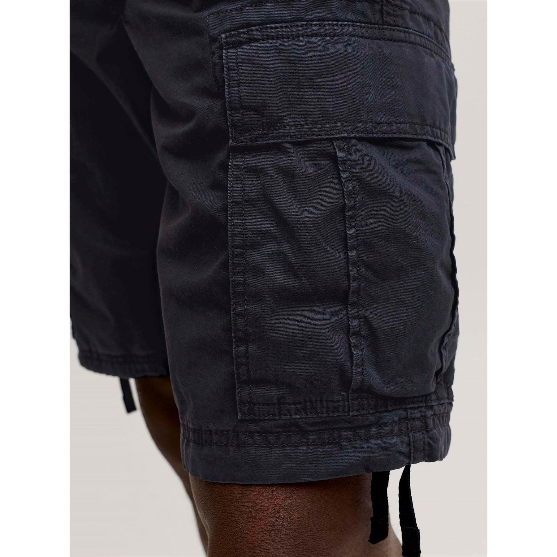 Jack and Jones Cole Frank Solid Cargo Shorts
