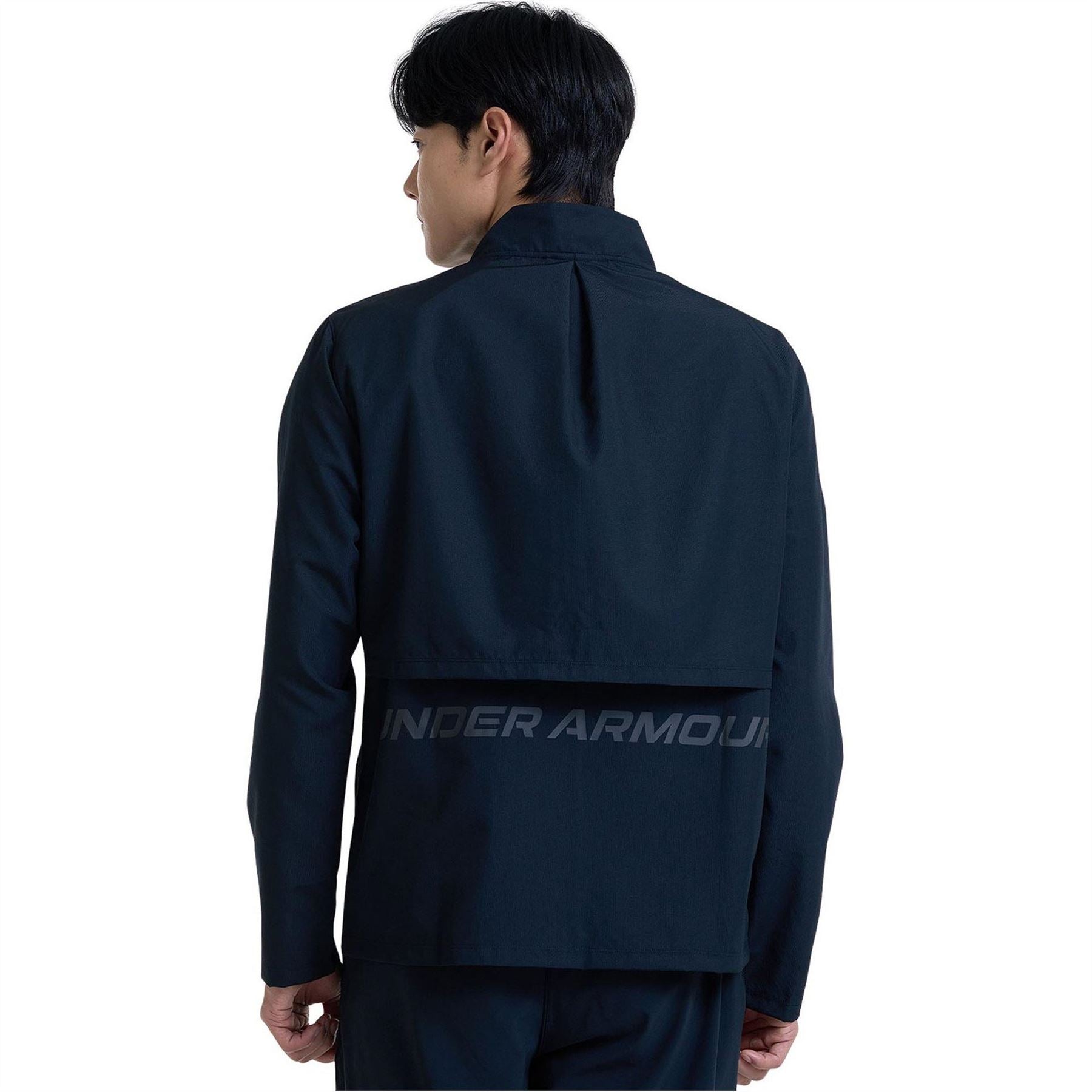 Under Armour Storm Run Solid Patterned Running Jacket