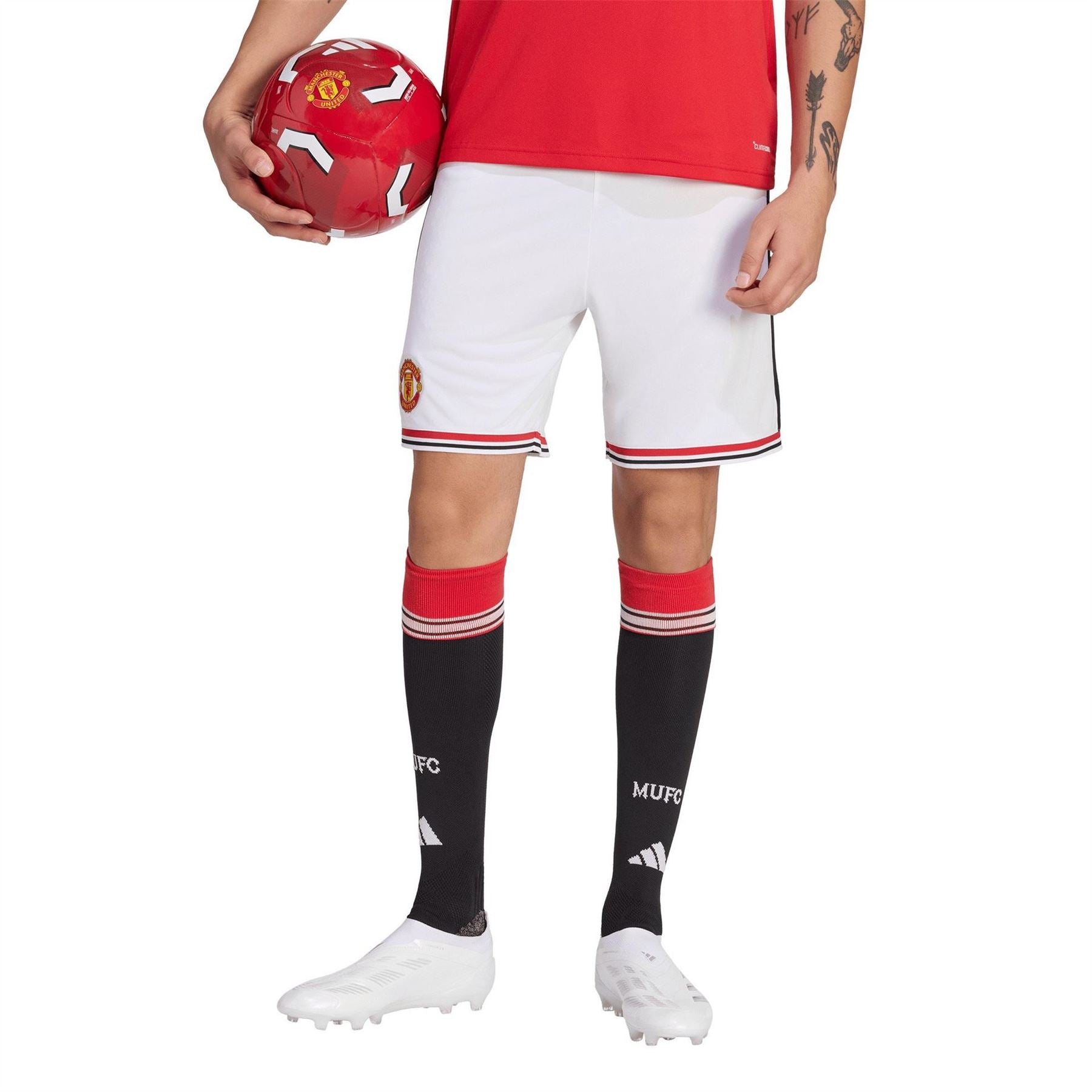 adidas Manchester United Home Domestic Football Shorts 2026 2027