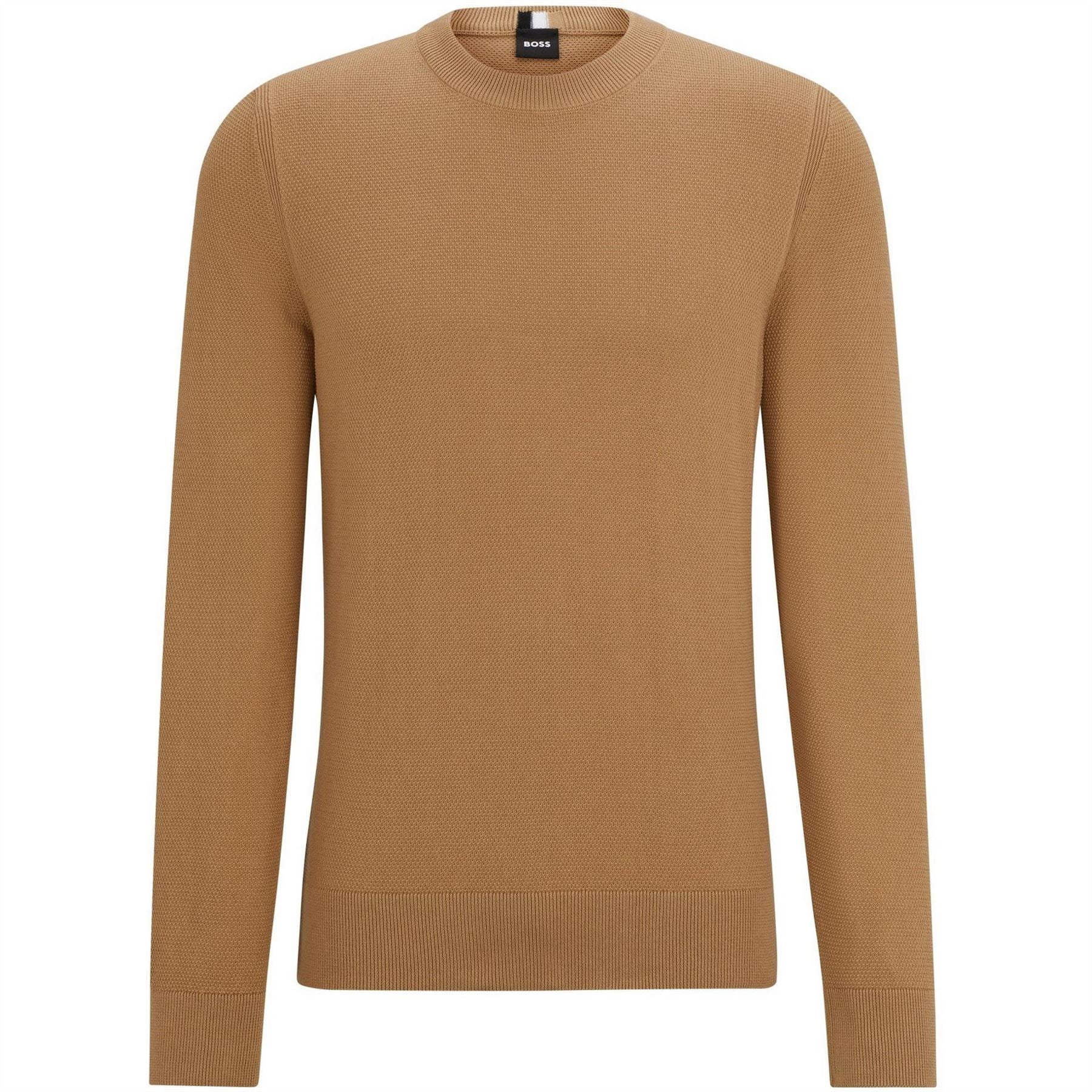 Boss Crew Neck Regular Fit Long Sleeve Sweater