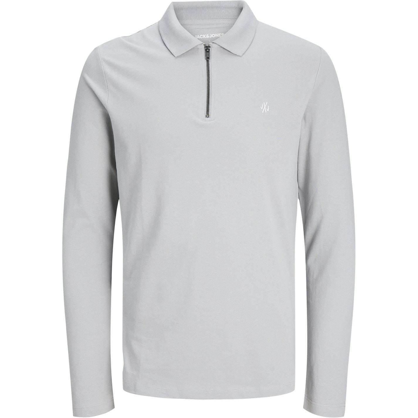 Jack and Jones Regular Fit Long Sleeve Polo Shirt