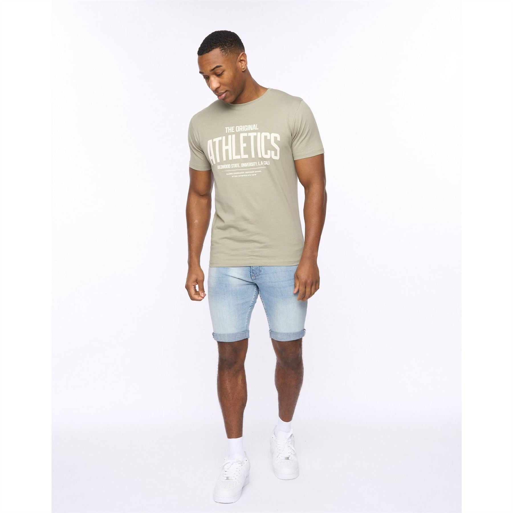 Crosshatch Tonwin Denim Shorts