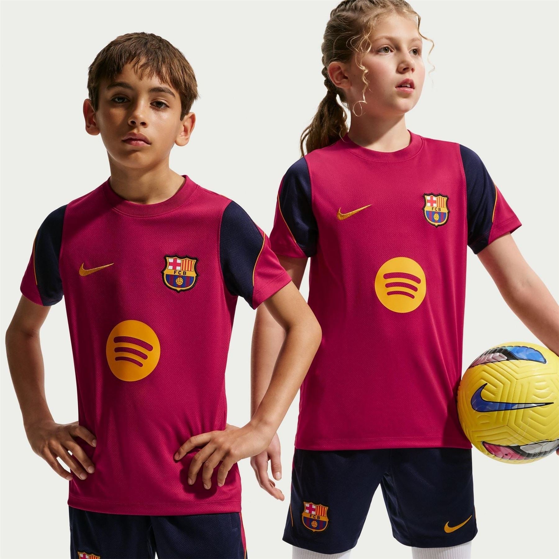 Nike Barcelona Training Shirt 2026 27 Juniors