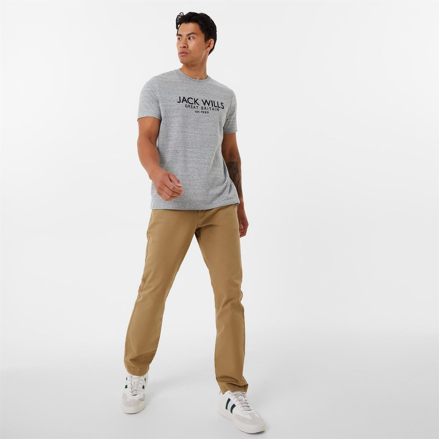 Jack Wills Mens Carnaby Logo T-Shirt