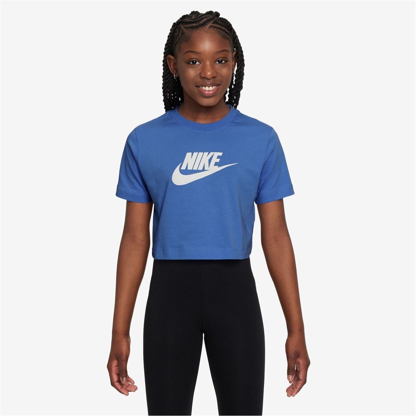 Nike Futura Crew Neck Short Sleeve Boxy Fit T-Shirt