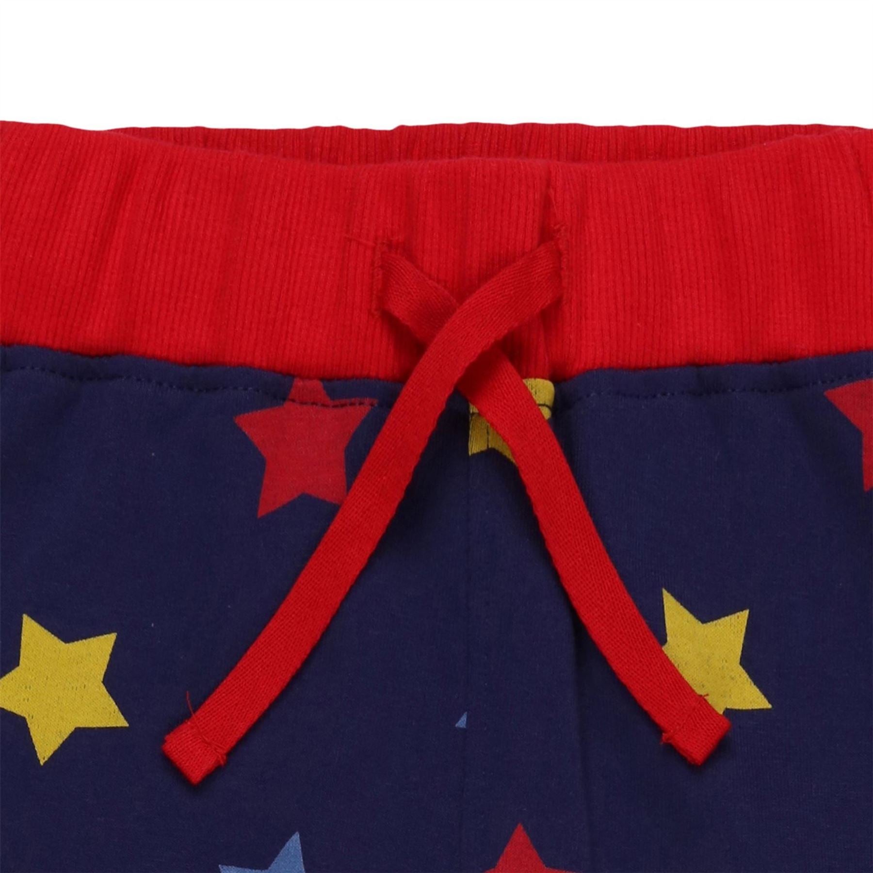 Lilly and Sid Las Stars Closed Hem Fleece Joggers