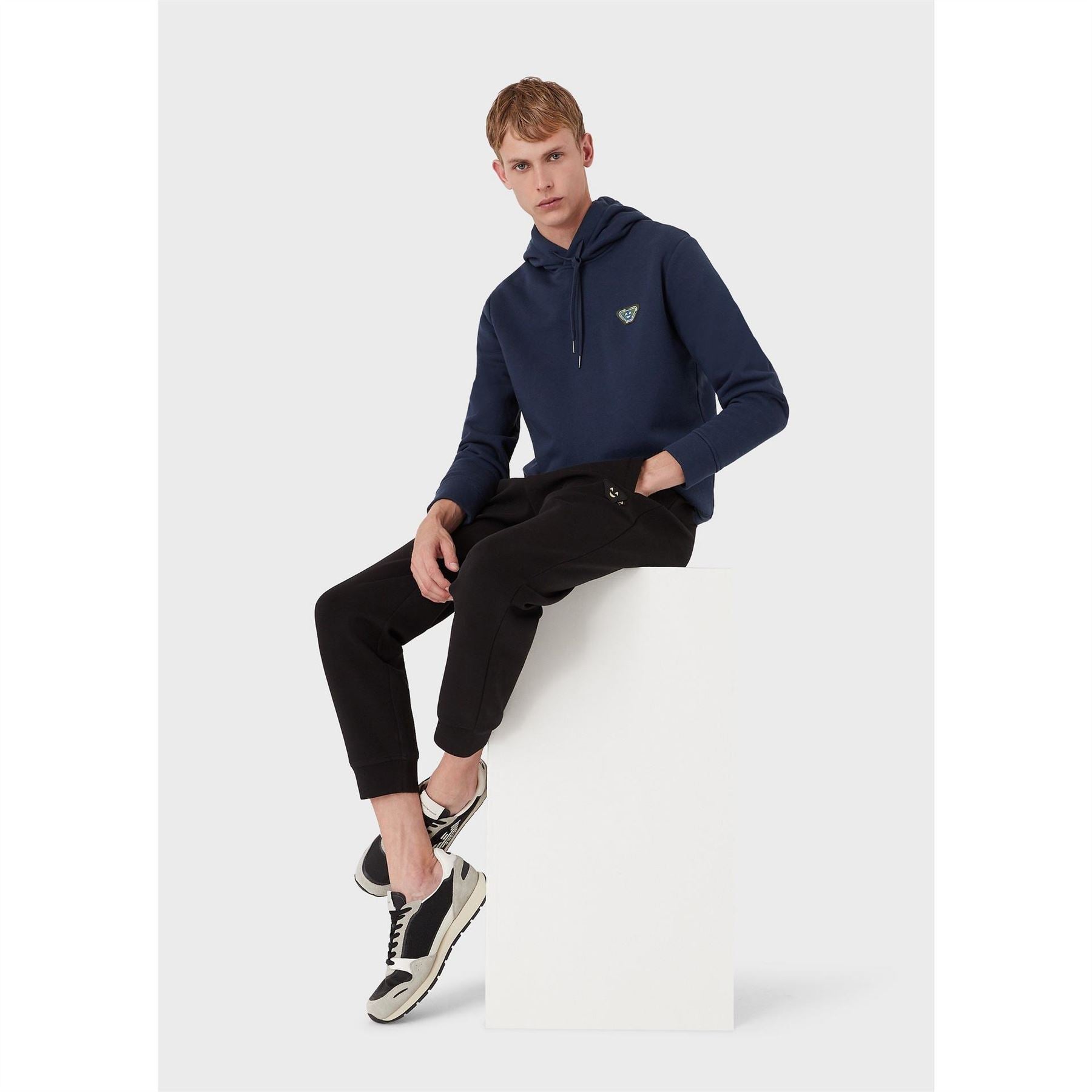 Emporio Armani Hooded Regular Fit Sweatshirt