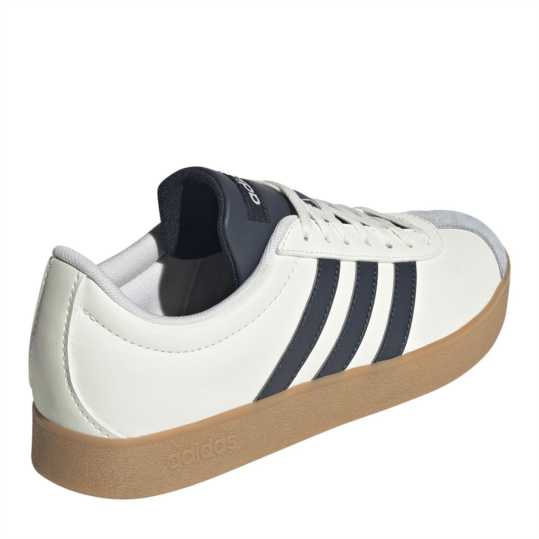 adidas VL Court Base Lace-Up Low Top Sneakers