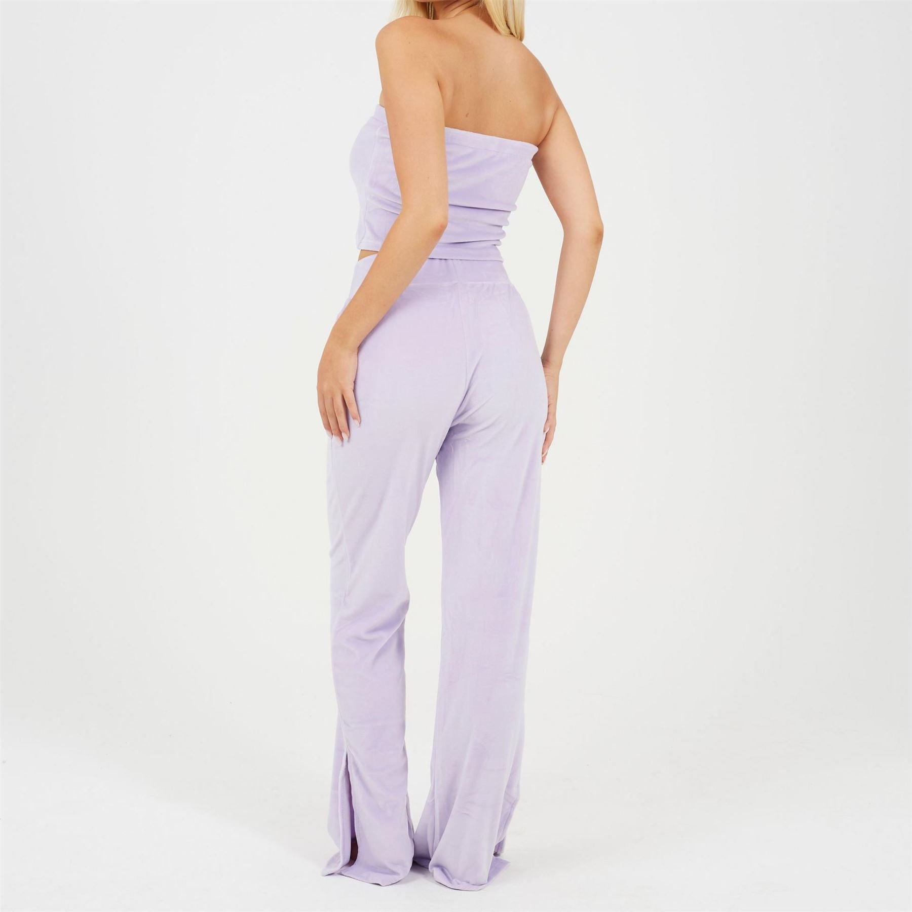 Brave Soul Solid Patterned Sleeveless Lounge Set