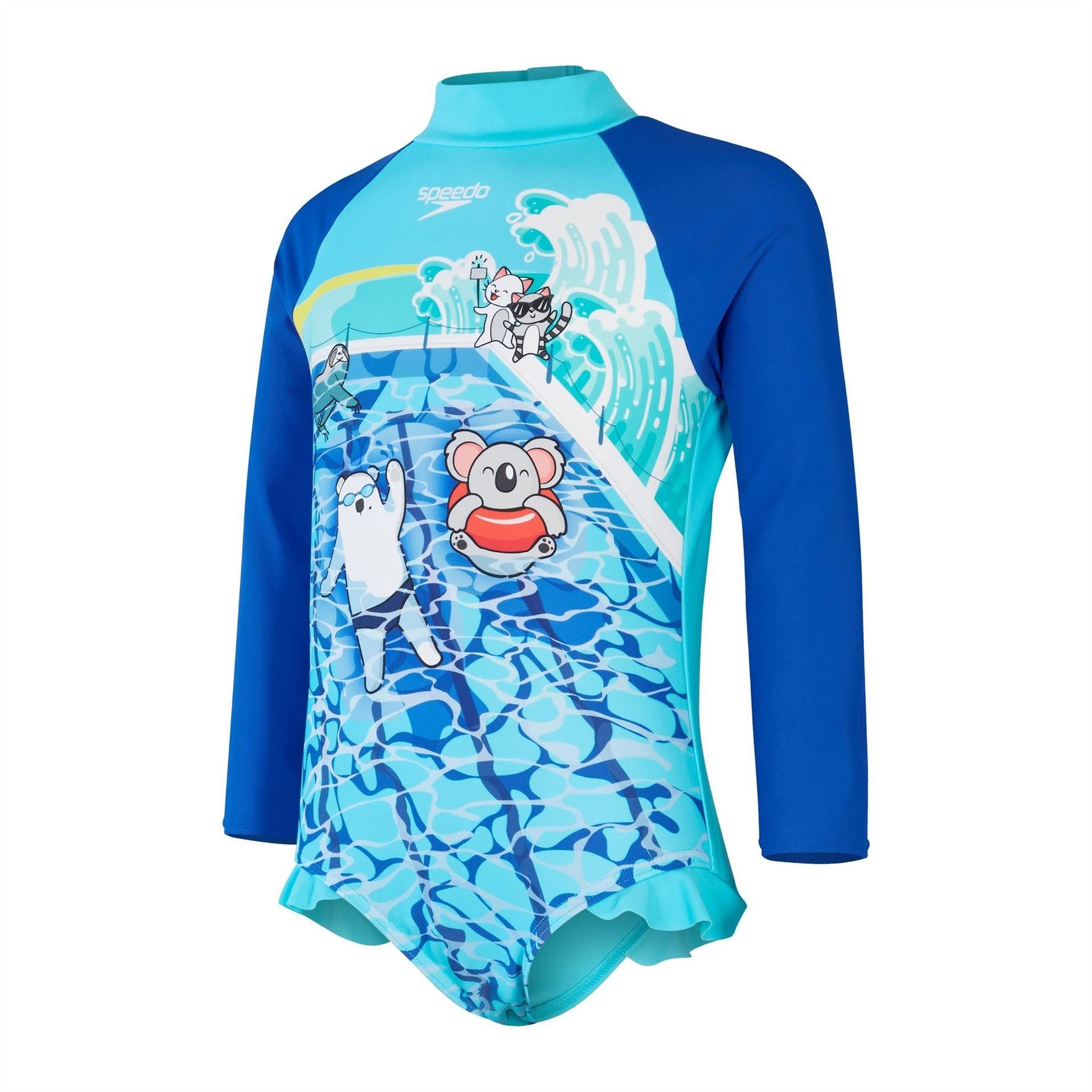 Speedo Frill One Piece Infant Girls
