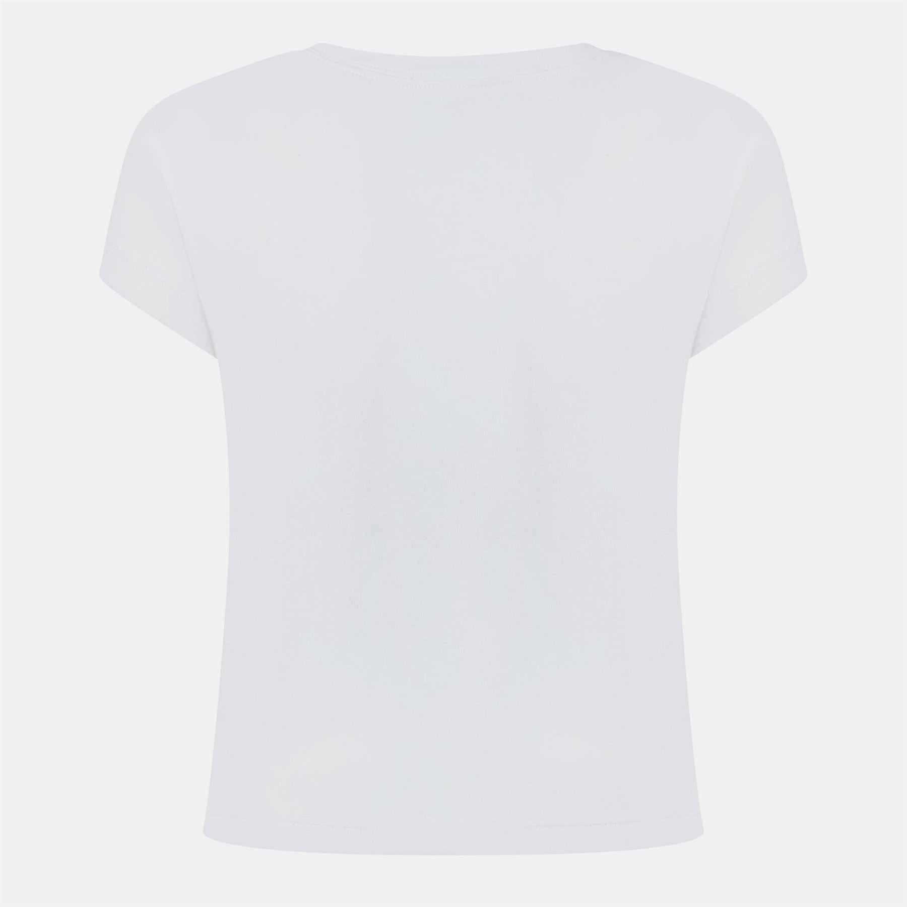Jack Wills Cropped Slim Fit Lettering T-Shirt