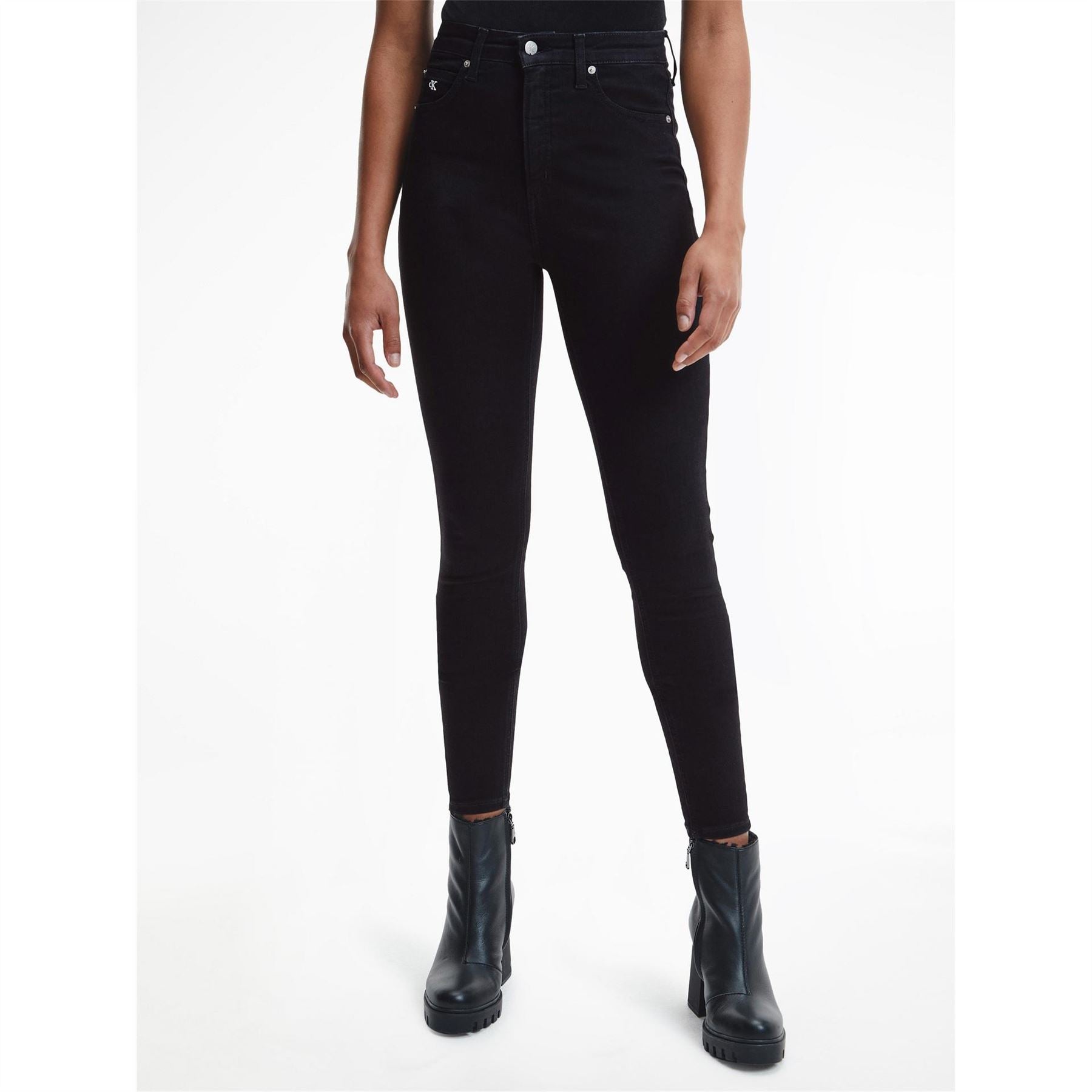 Calvin Klein Jeans Rise Super Skinny Jeans