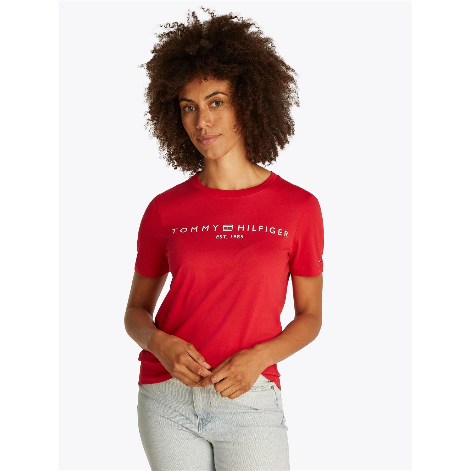 Tommy Hilfiger Regular Fit Crew Neck Short Sleeve T-Shirt