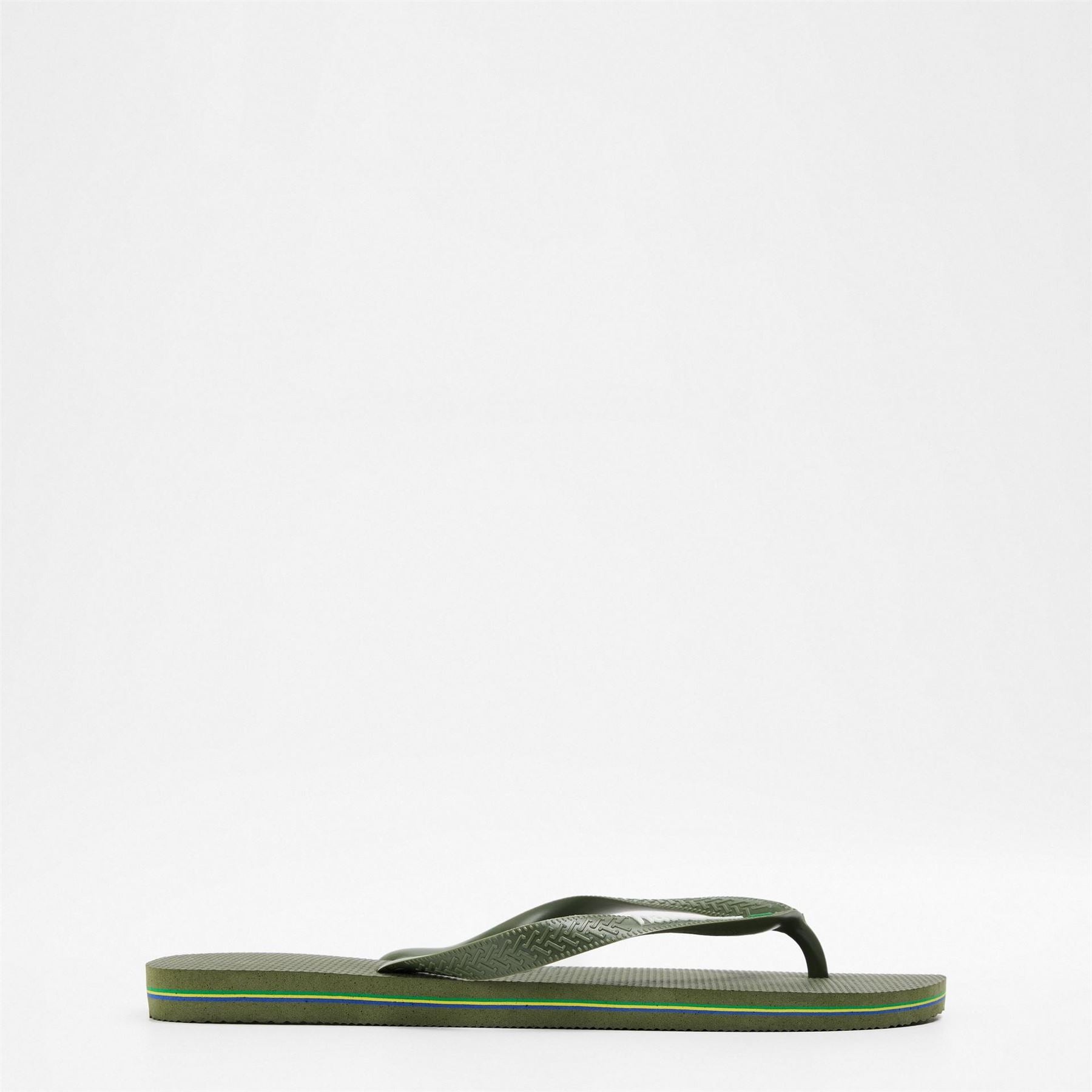 Havaianas Mens Hav. Brasil Logo Ruby Red Ruby Red Flip Flops