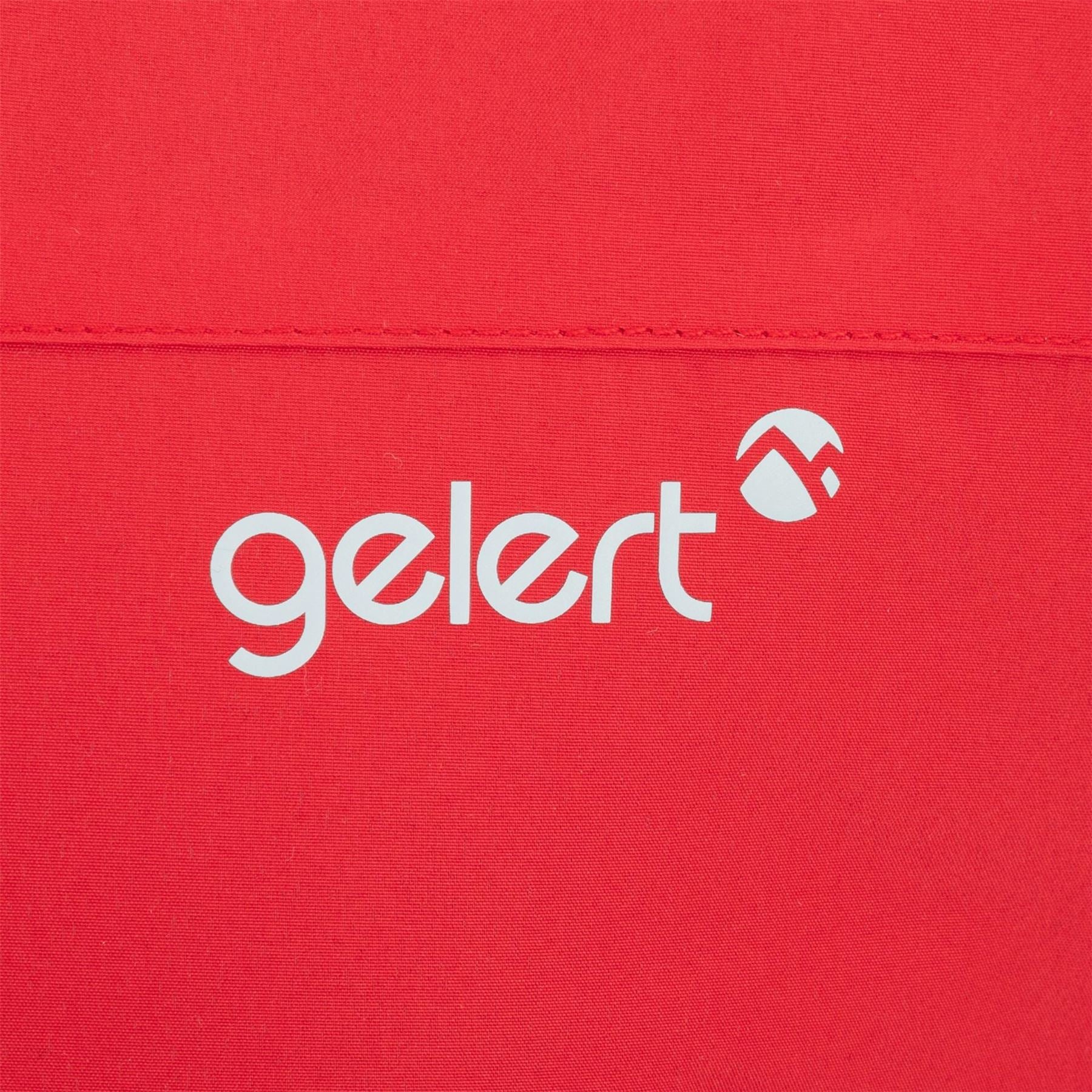 Gelert Hooded Snap Button Solid Patterned Parka Jacket with Zipped Pocket