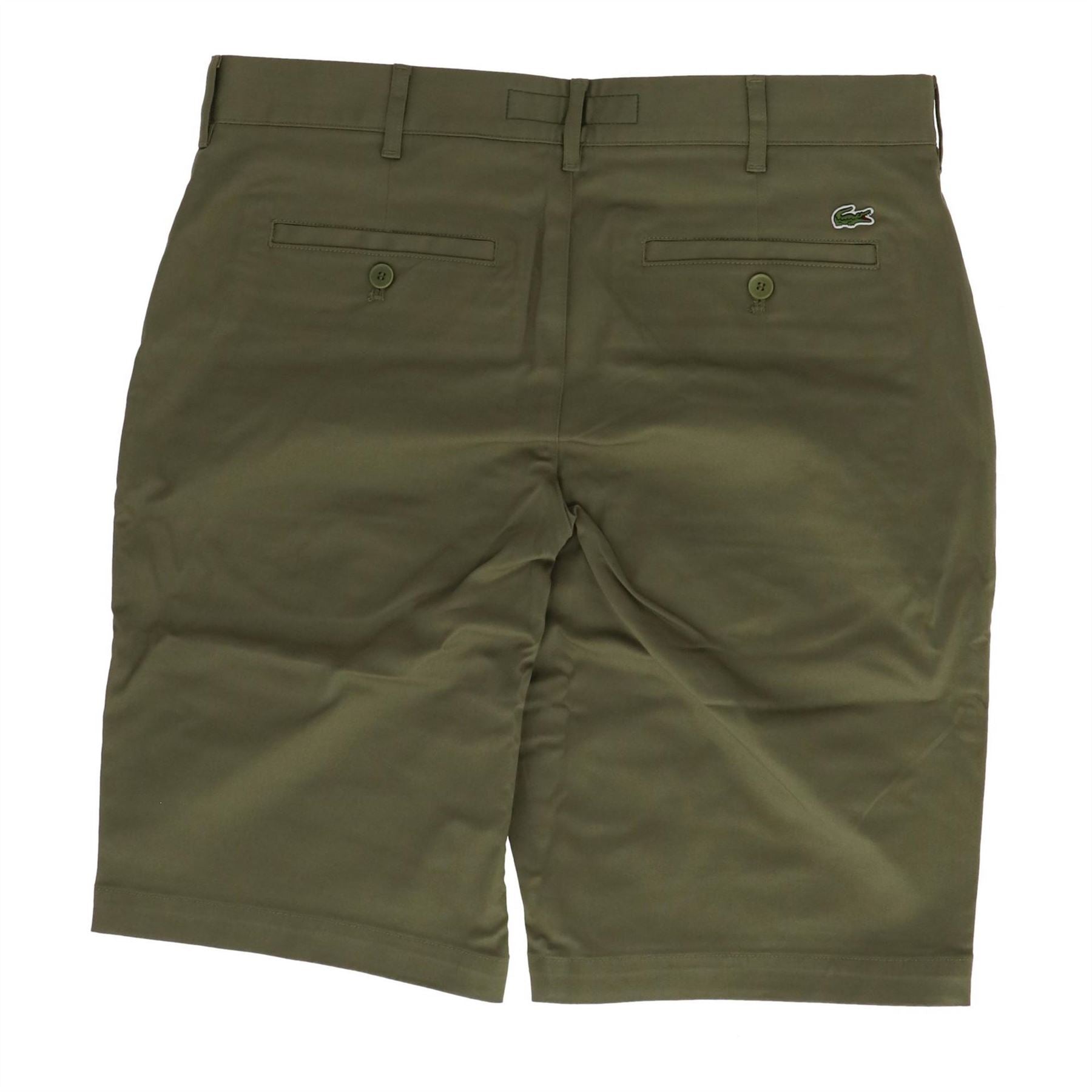 Lacoste Crocodile Print Chino Shorts