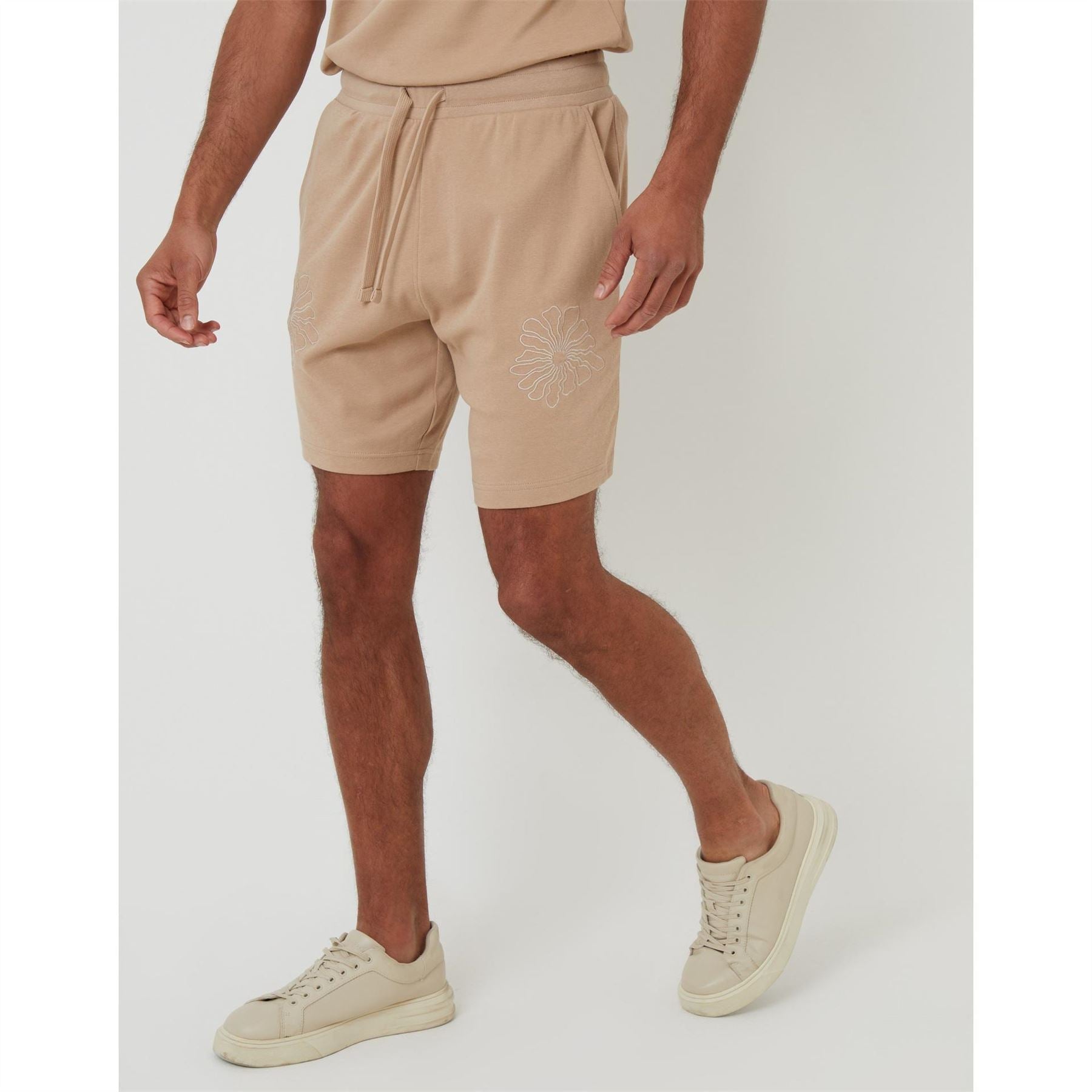 Threadbare Ardsley Floral Patterned Bermuda Shorts