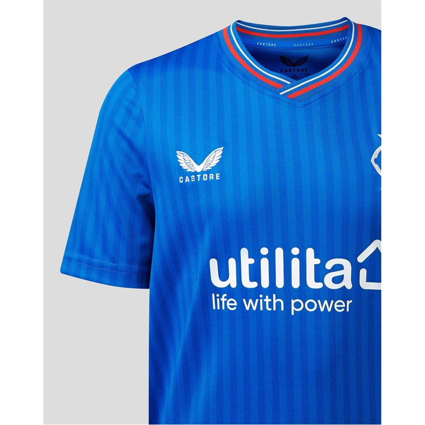 Castore Rangers Home Shirt 2023 2024 Juniors