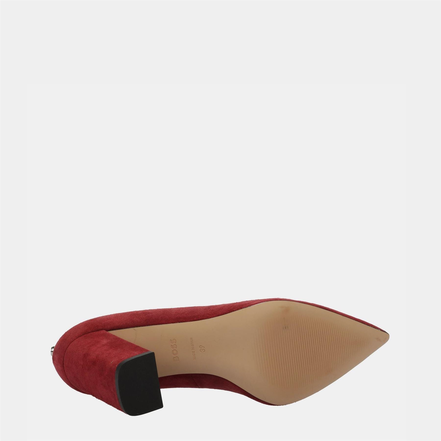Boss High Heel Block Court Shoes