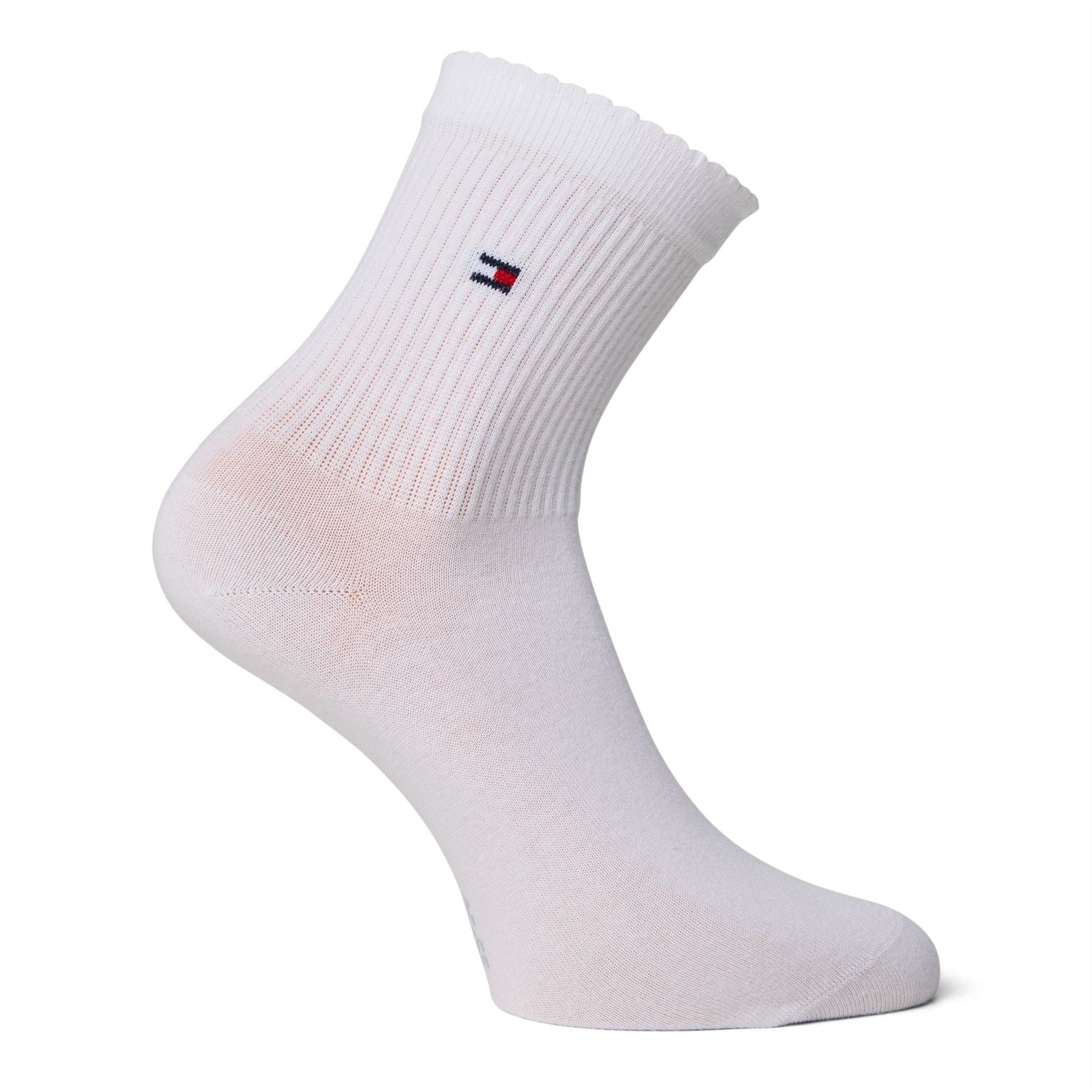 Tommy Hilfiger Ribbed Logo Ankle Socks