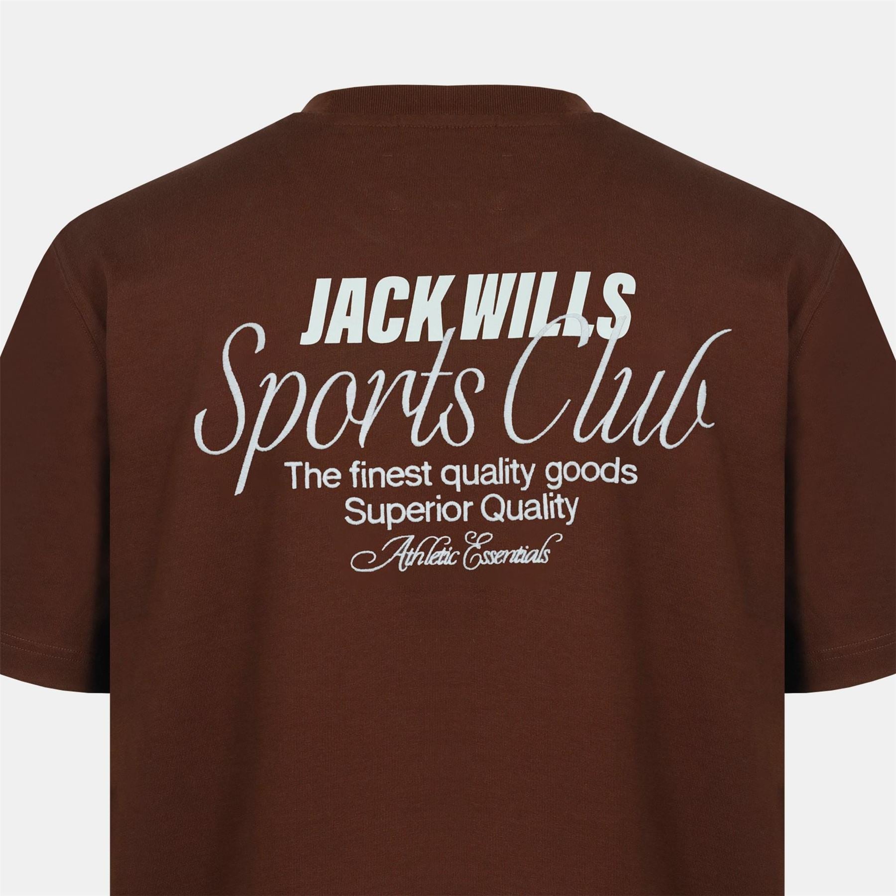 Jack Wills Script Mix Cotton Short Sleeve Oversized T-Shirt