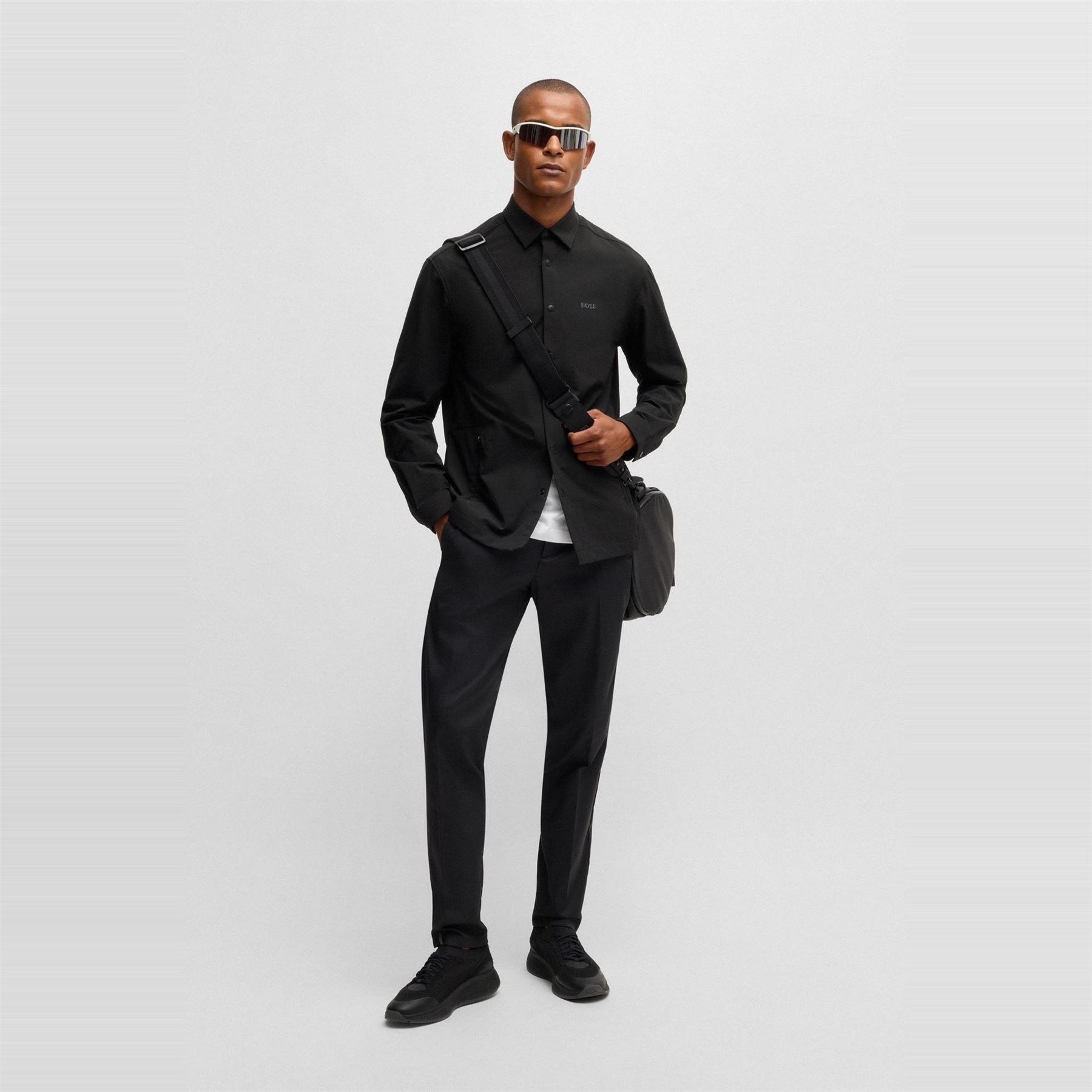 Boss Tech Overshirt Regular Fit Jacket