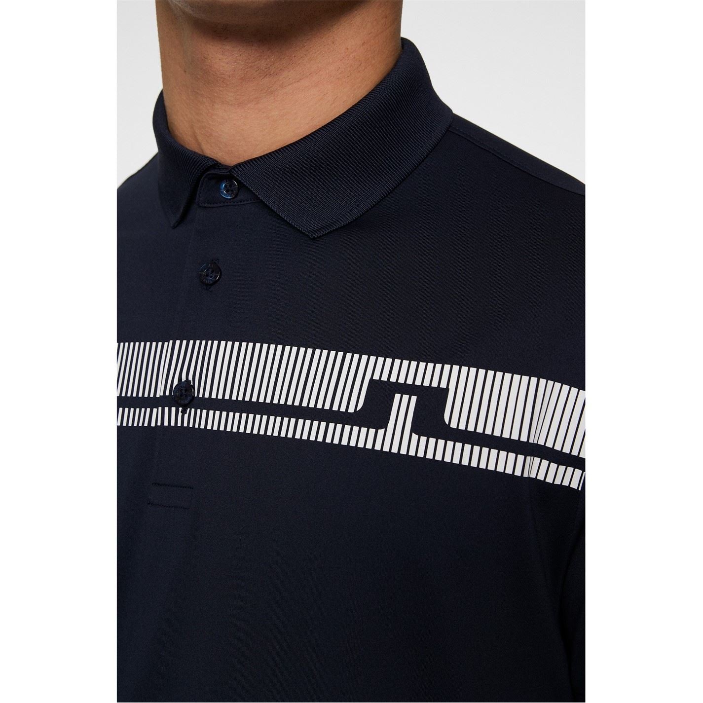 J Lindeberg Golf Short Sleeve Performance Polo Shirt