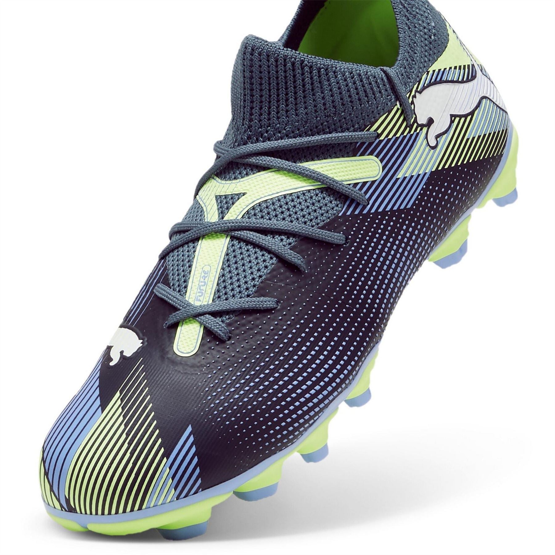 Puma 7 Match Rush Childrens Firm Ground Football Boots