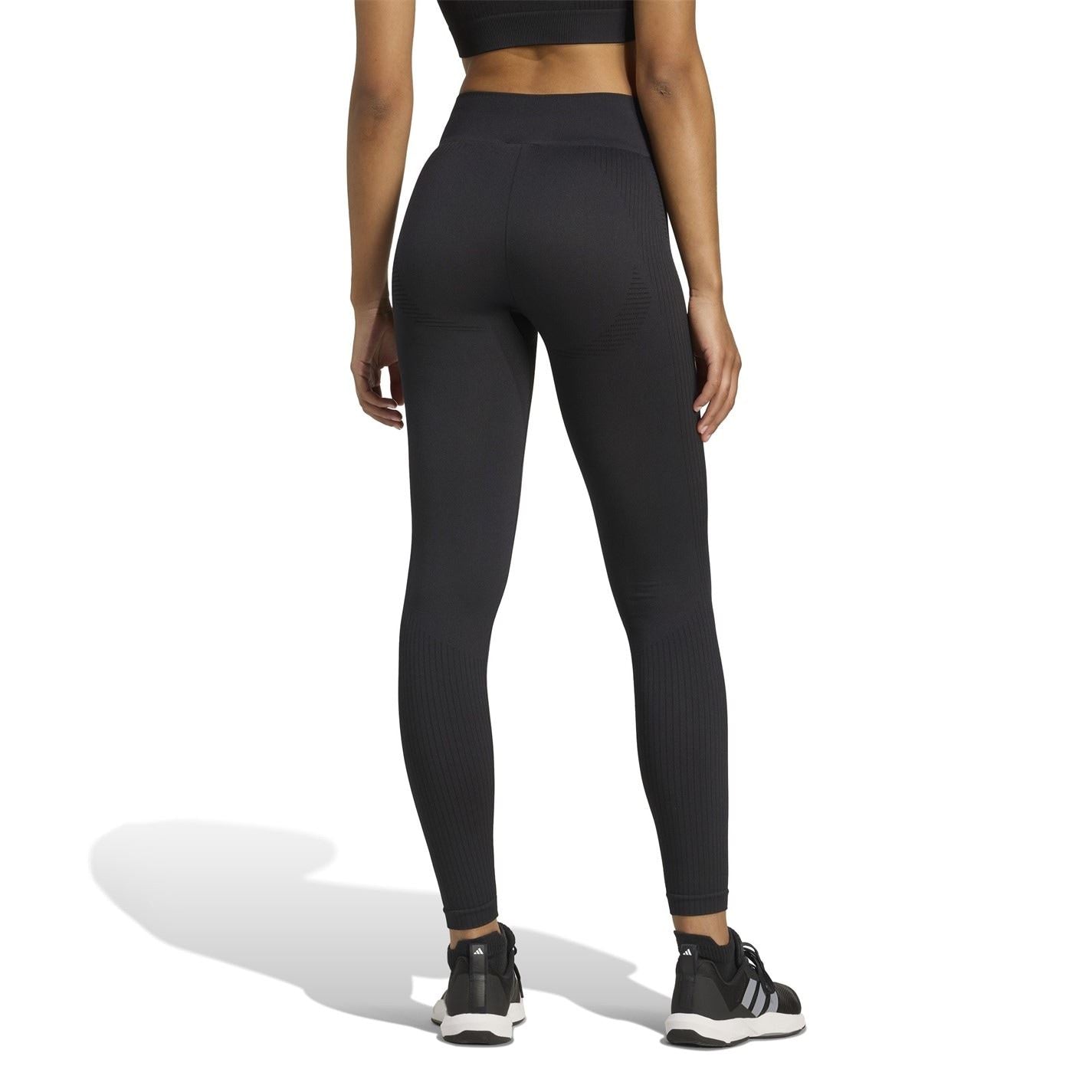 adidas Womens Workout Essentials Full Length Knit Leggings