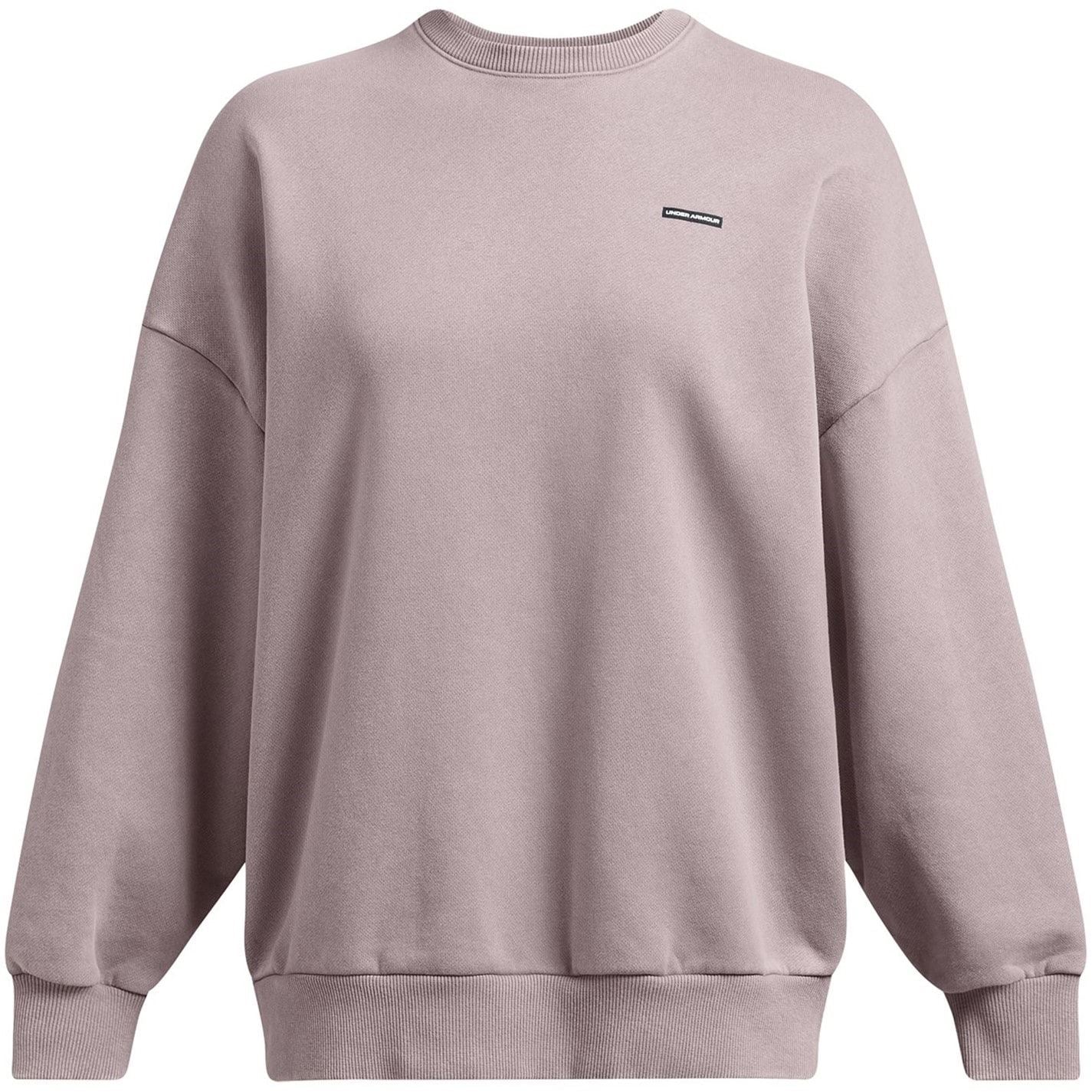 Under Armour Icon Crew Neck Ribbed Collar Long Sleeve Sweatshirt